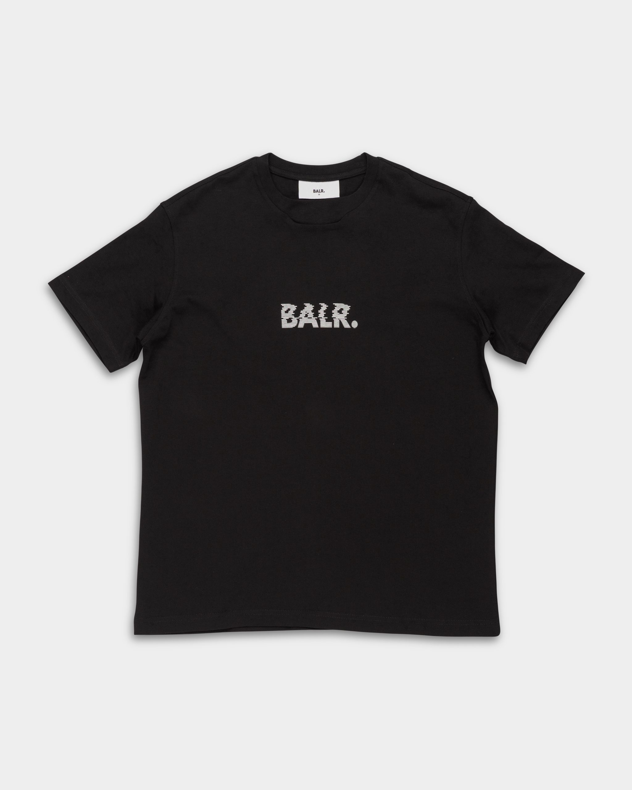 BALR Men's Neckline Logo T Shirt | B1112.1378-Jet Black