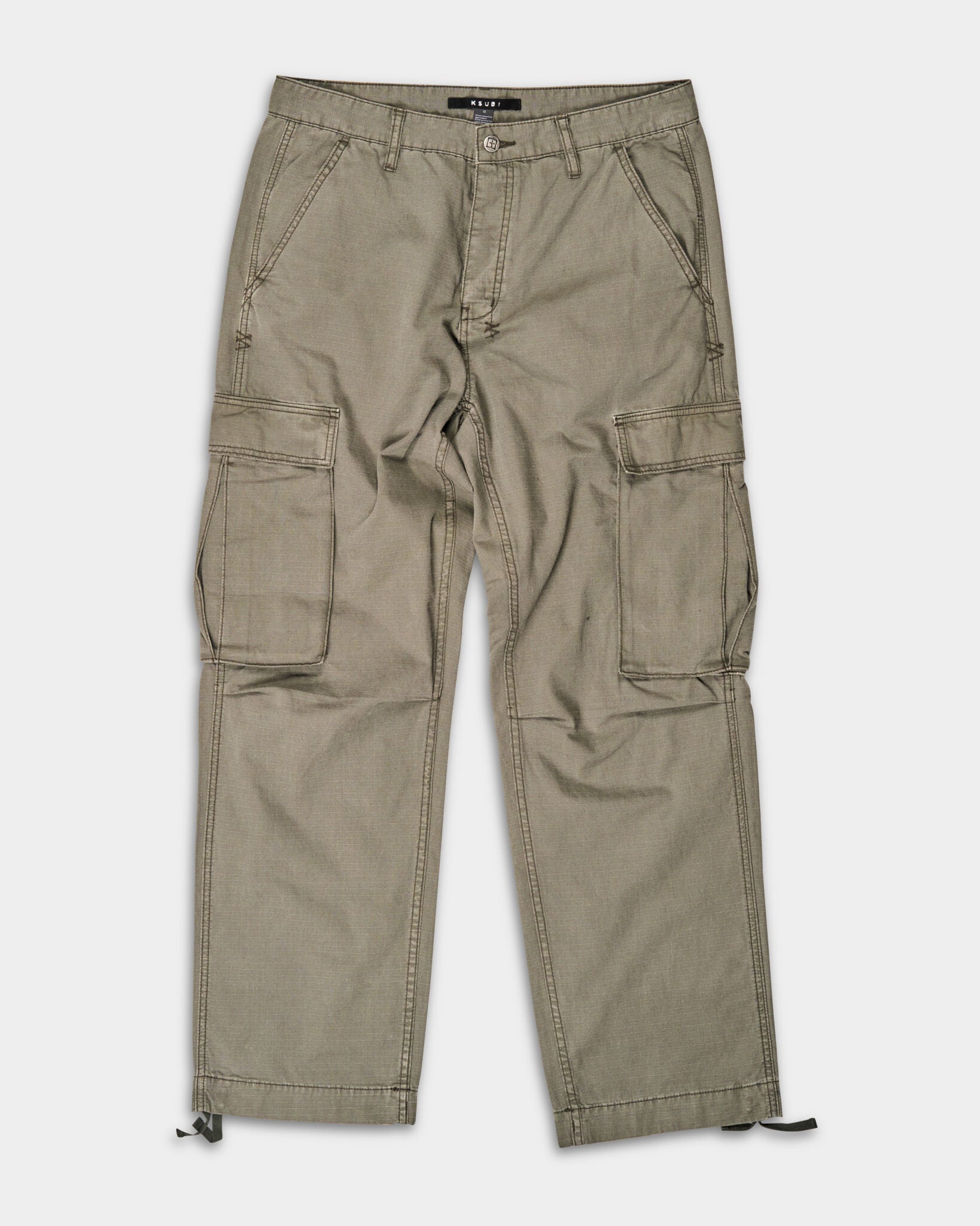 Ksubi Men's Knitted Fugitive Cargo Pant Forest Green MPS25PA016 GRN