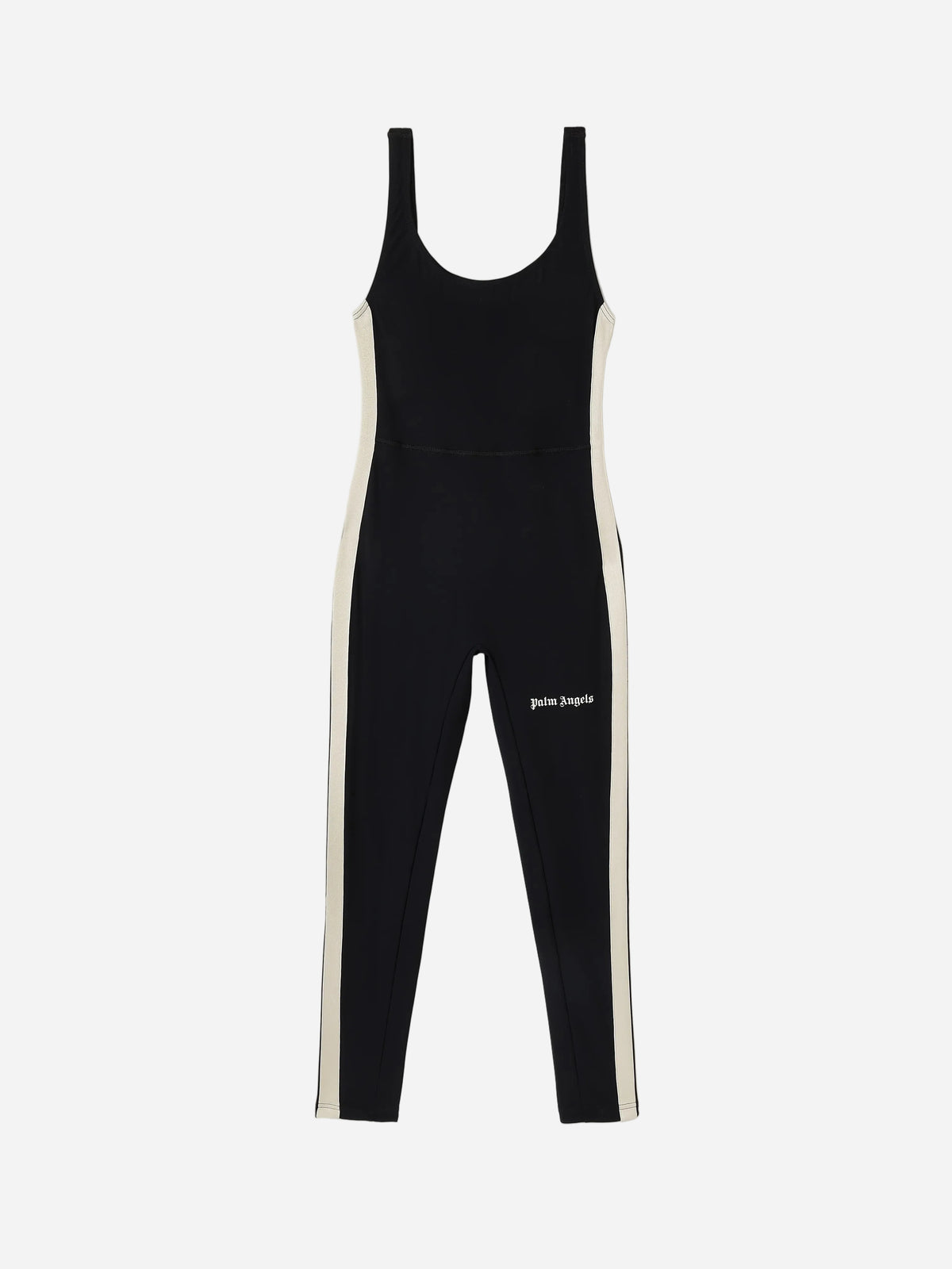 Palm Angels Womens Logo Active Track Jumpsuit | PWVP002S26FAB001-1003