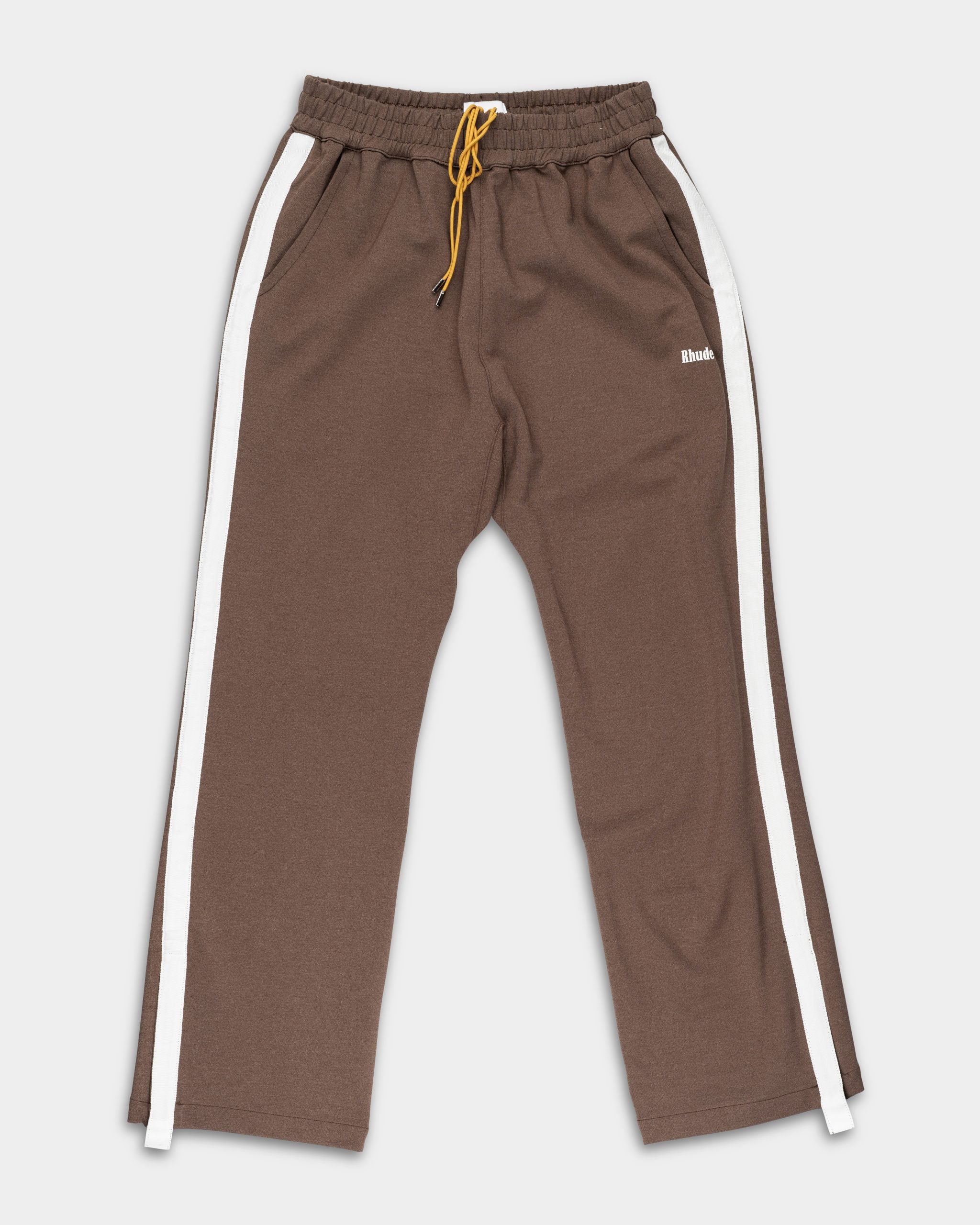 Rhude Men's Hampton Track Pant Taupe | RHSS25TP02220-0004