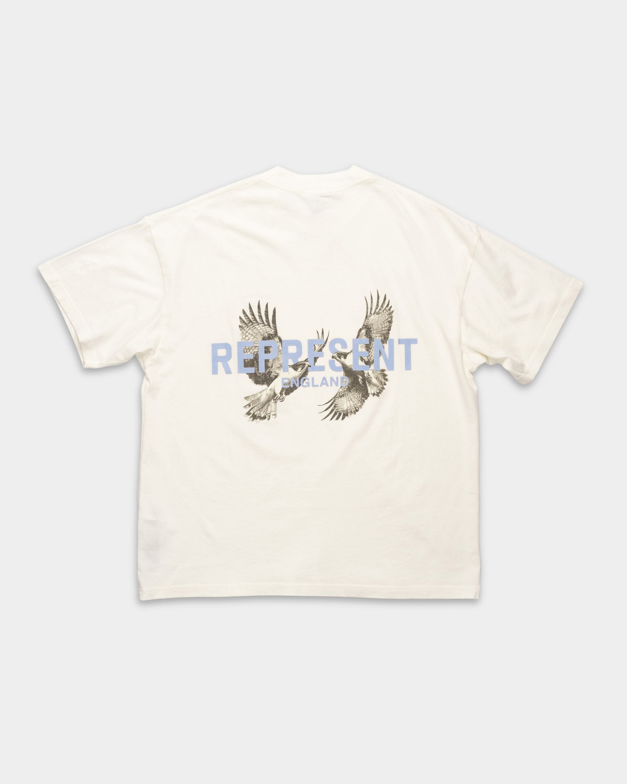 Represent Men's Legacy Falcon T Shirt | MLM100735-72-Flat White