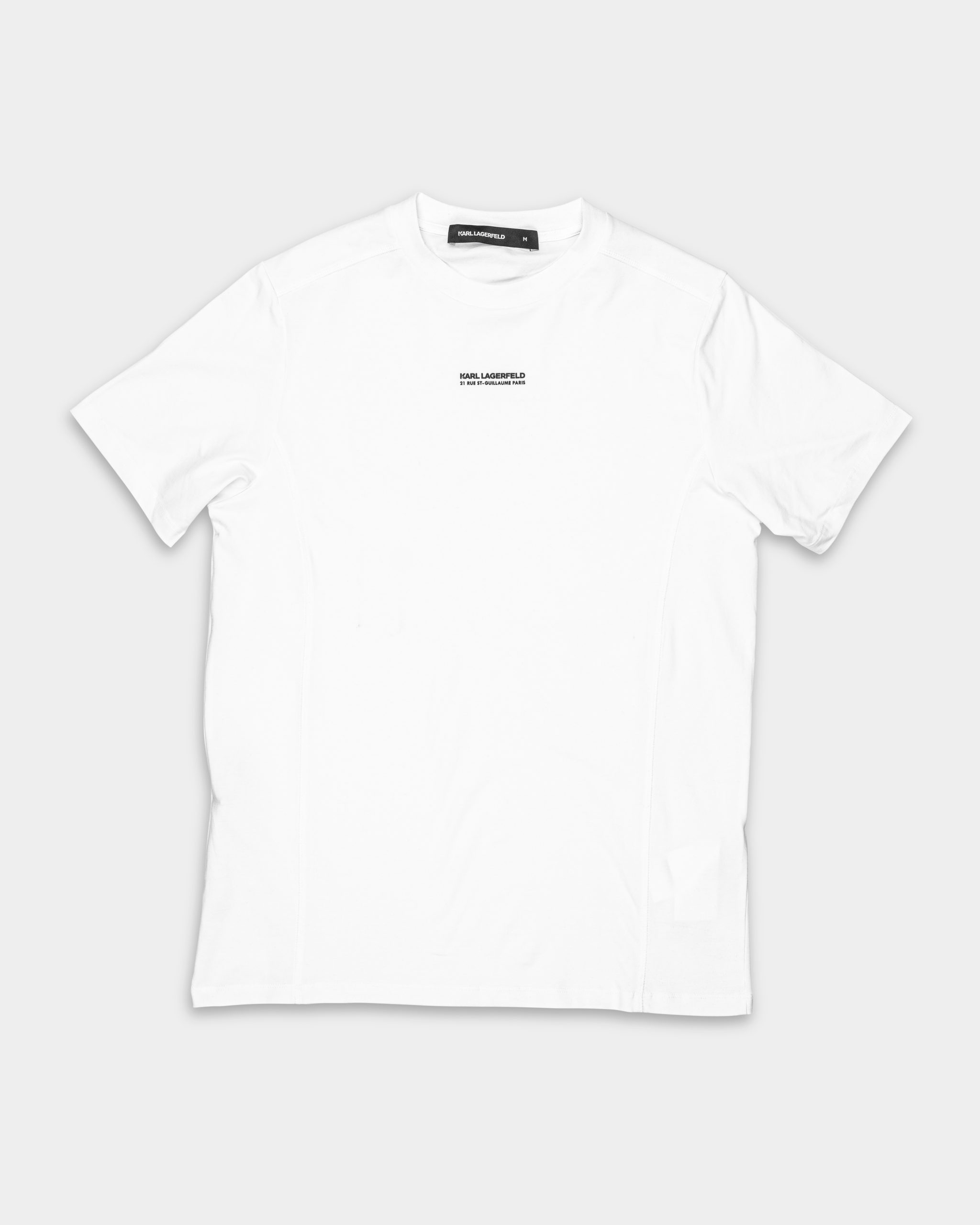 Karl Lagerfeld Men's T Shirt Crewneck White | 7550425612-10
