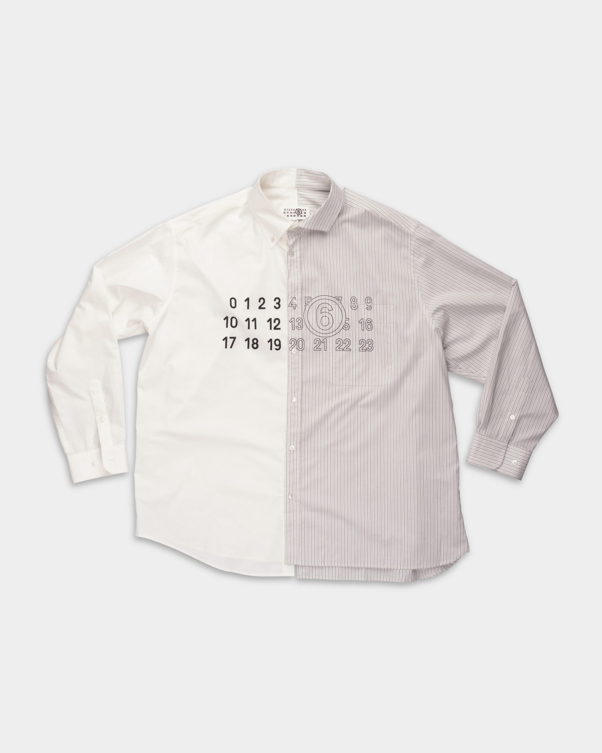 MM6 Maison Margiela Men's Long Sleeved Shirt | SH0DT0025-MTN085-961