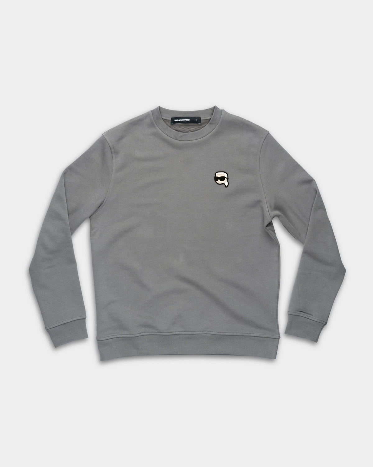 (Core) Karl Lagerfeld Men's Sweat Crewneck Dark Grey | 7057105619-940