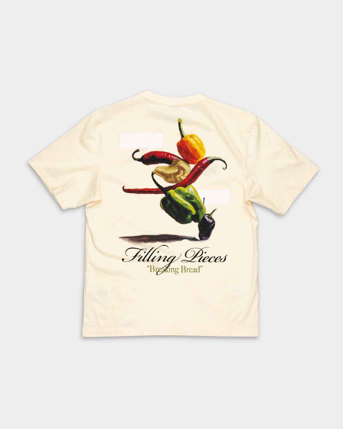Filling Pieces Men's Pepper T Shirt Antique White | 412620500287-214