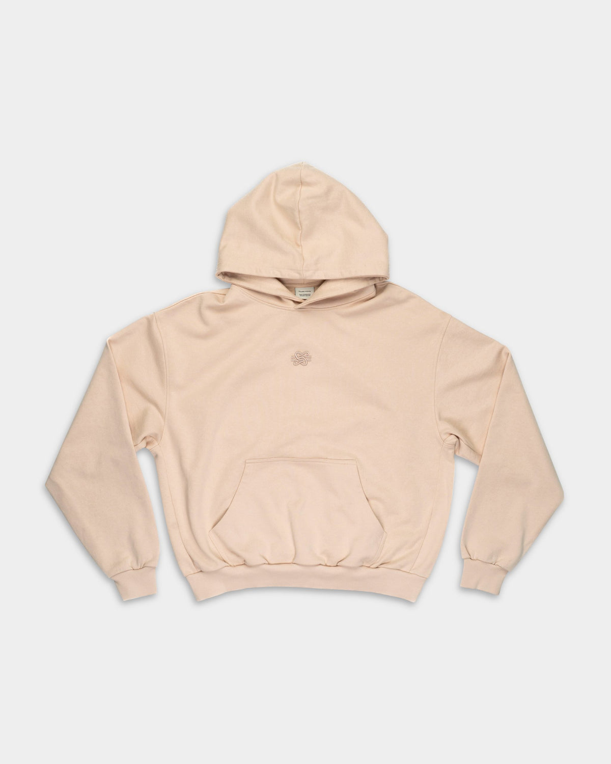Filling Pieces Men's Embroidered Boxy Hoodie Peyote | 412632501284-292