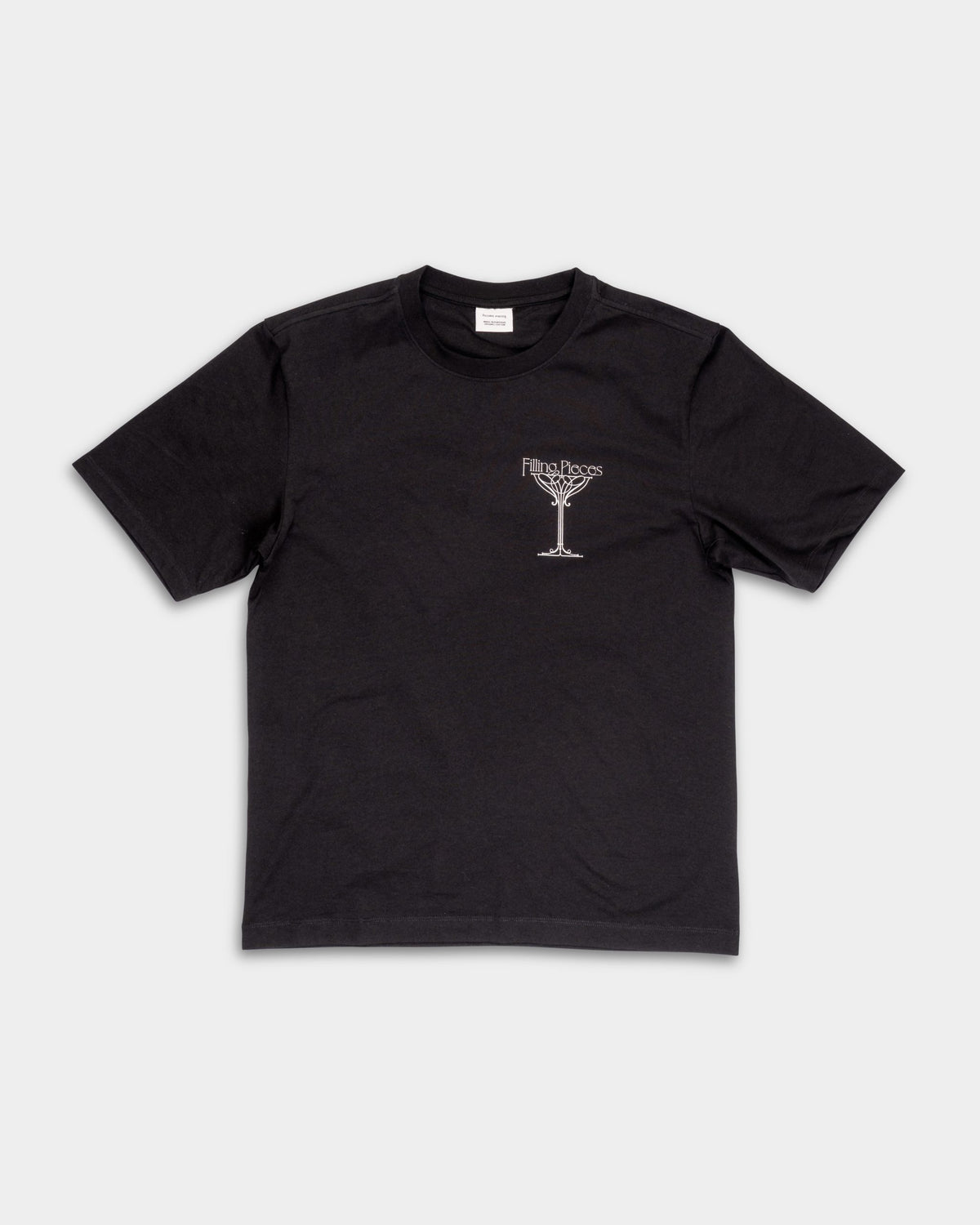 Filling Pieces Men's Champagne T Shirt Black | 412620500288-130