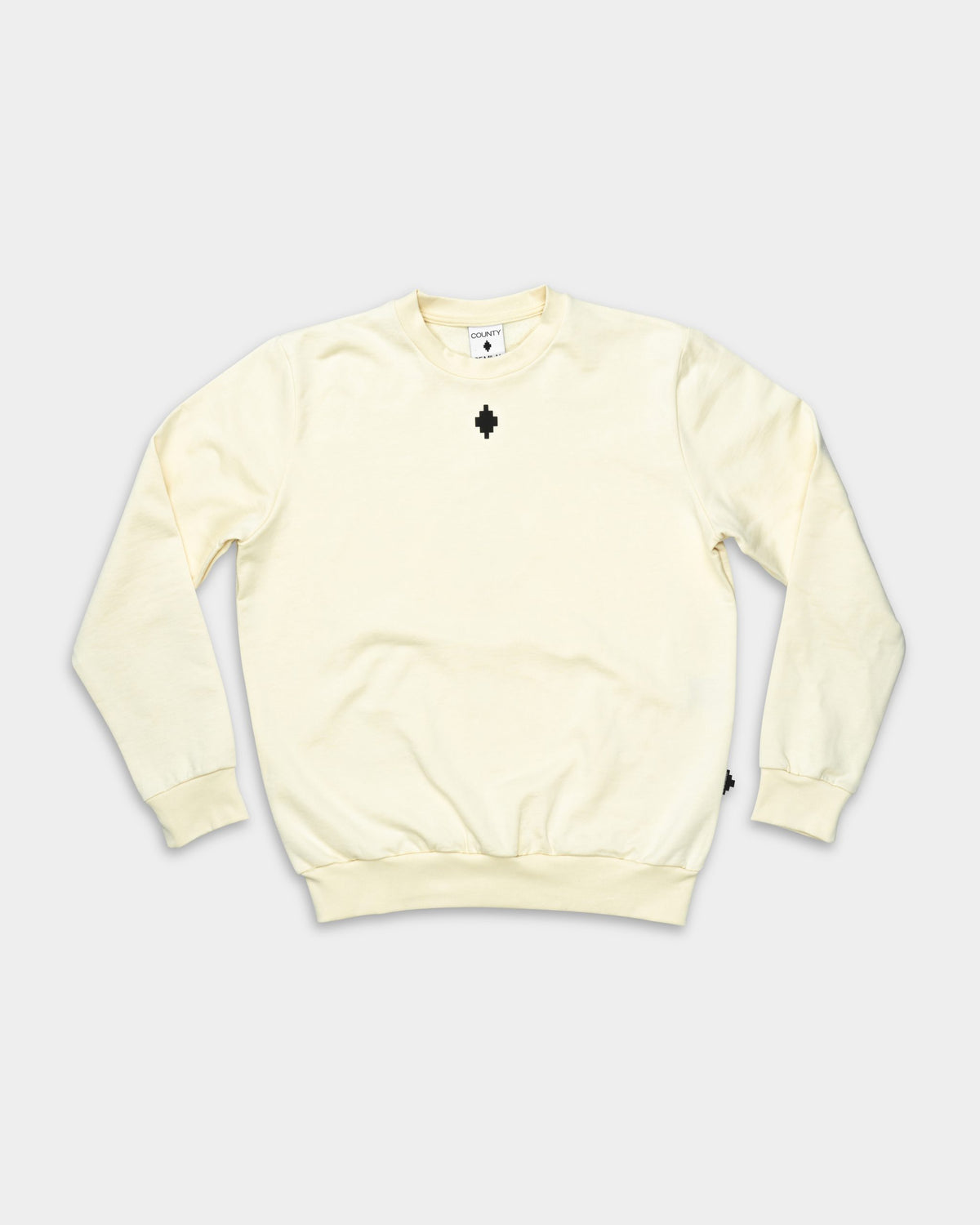 County Of Milan Men's Sweatshirt Coconut | S6CMMASW099-412