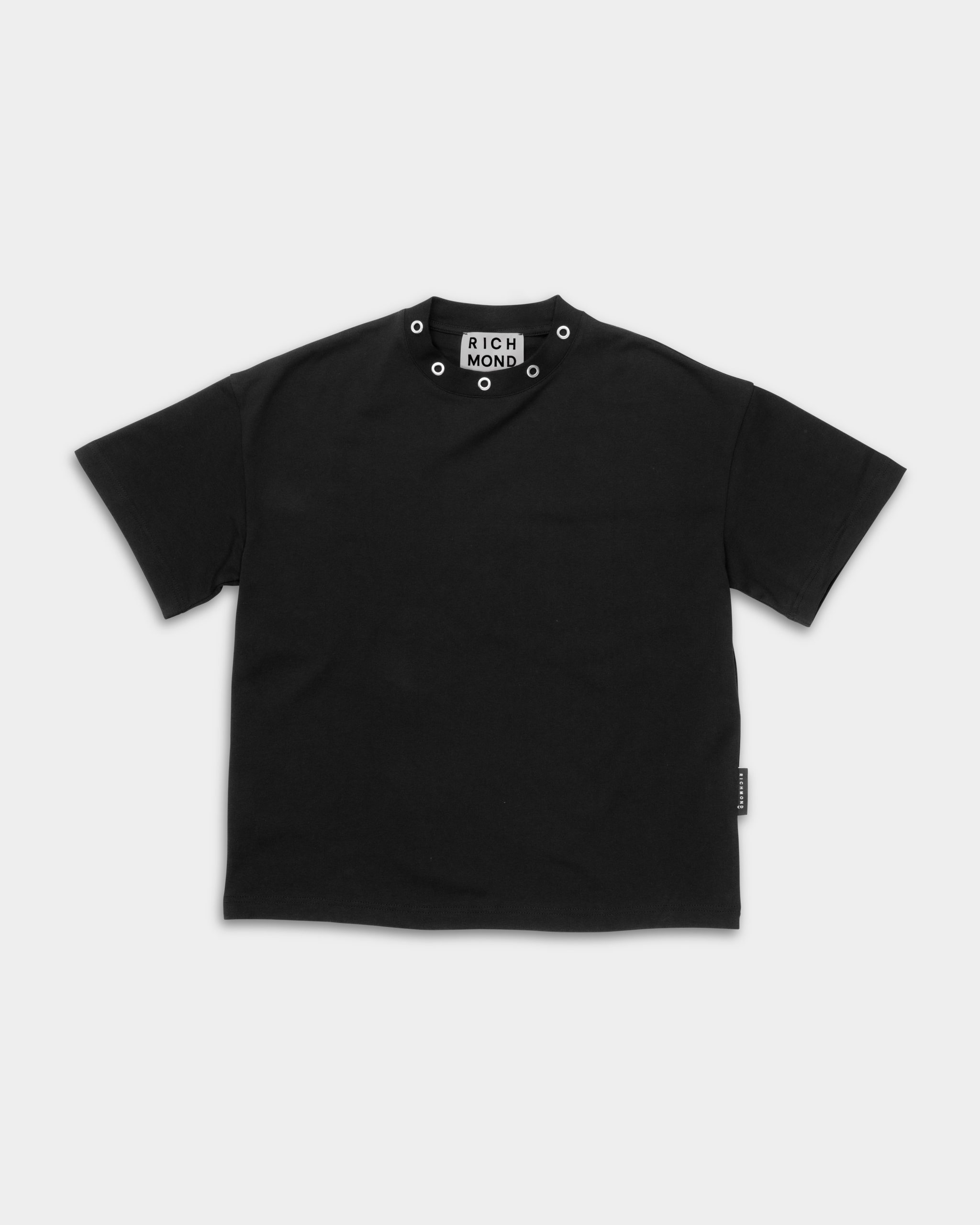 John Richmond Men's Bilanki T Shirt | UMP26132TSAYT-Black
