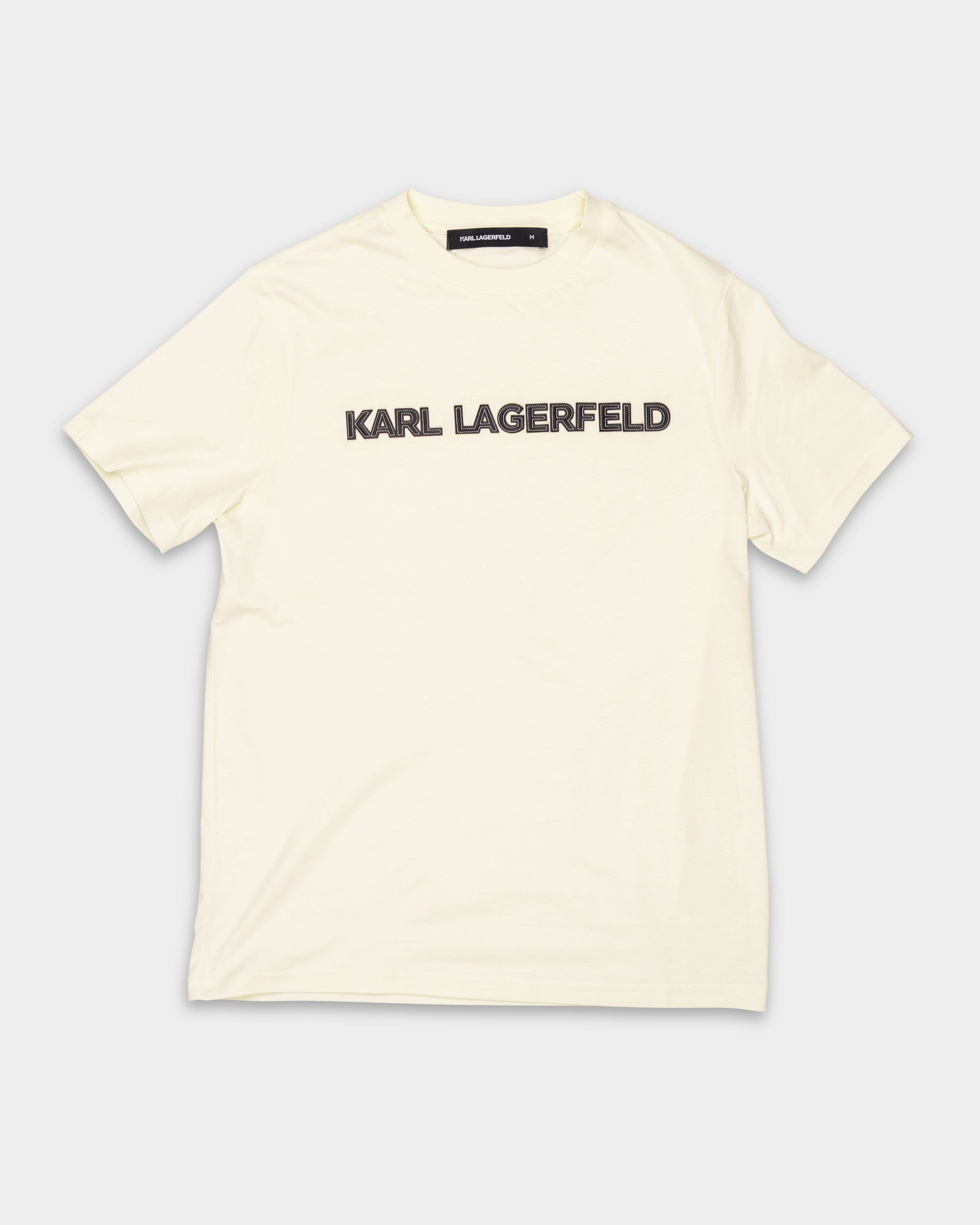 Karl Lagerfeld Men's T Shirt Crewneck Champagne | 7550765612-80