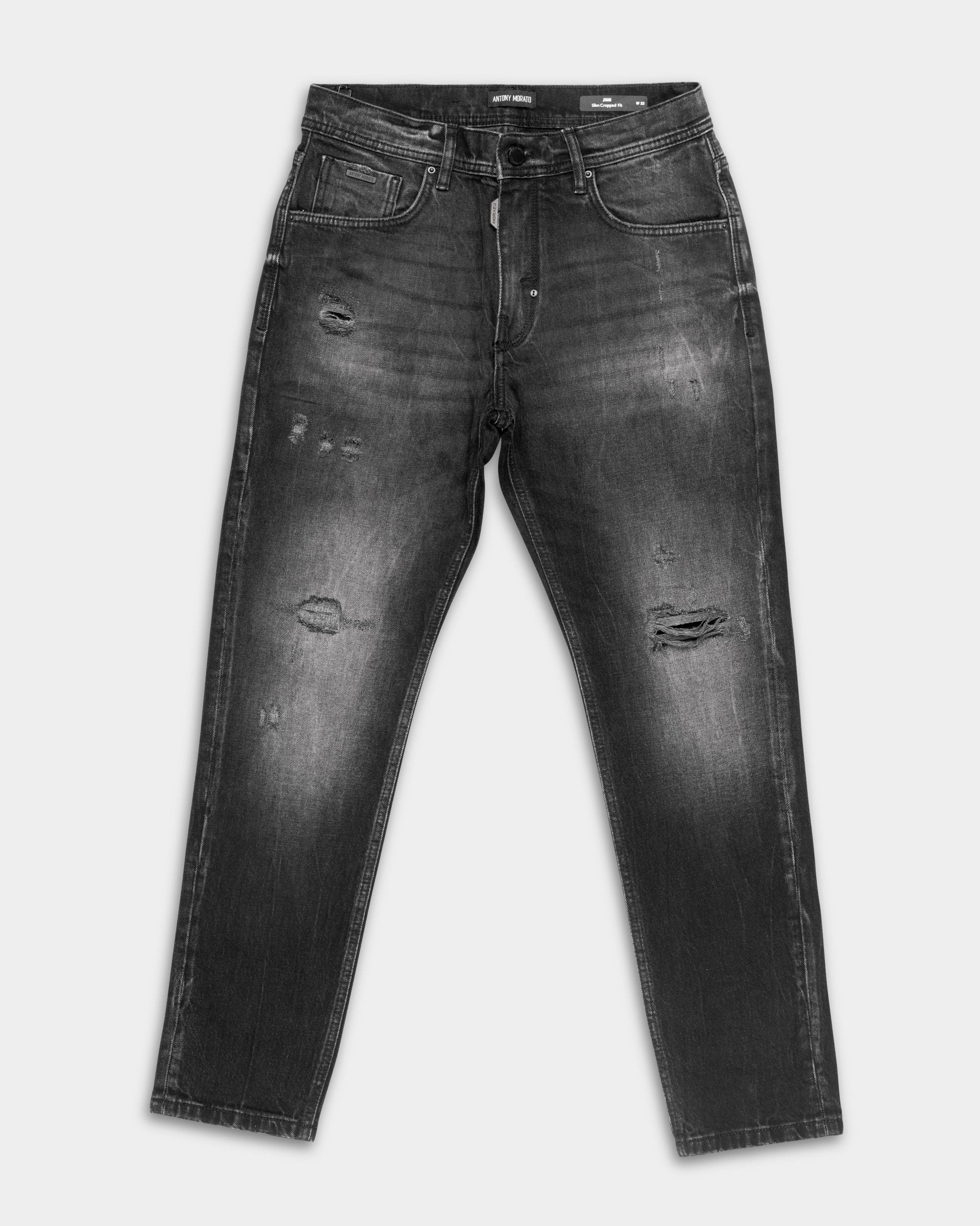 Antony Morato Jeans Jimi Slim Cropped Fit | Mmdt00299-Fa750369-9000-1-W02172