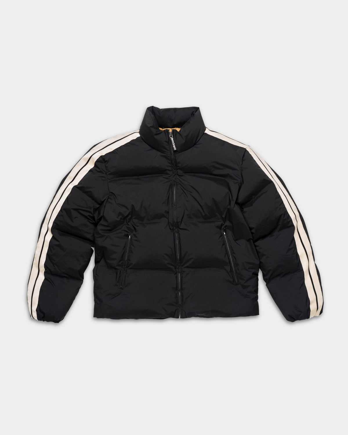 Palm Angels Men's Classic Logo Track Down Jacket | PMED057S26FAB002-100A