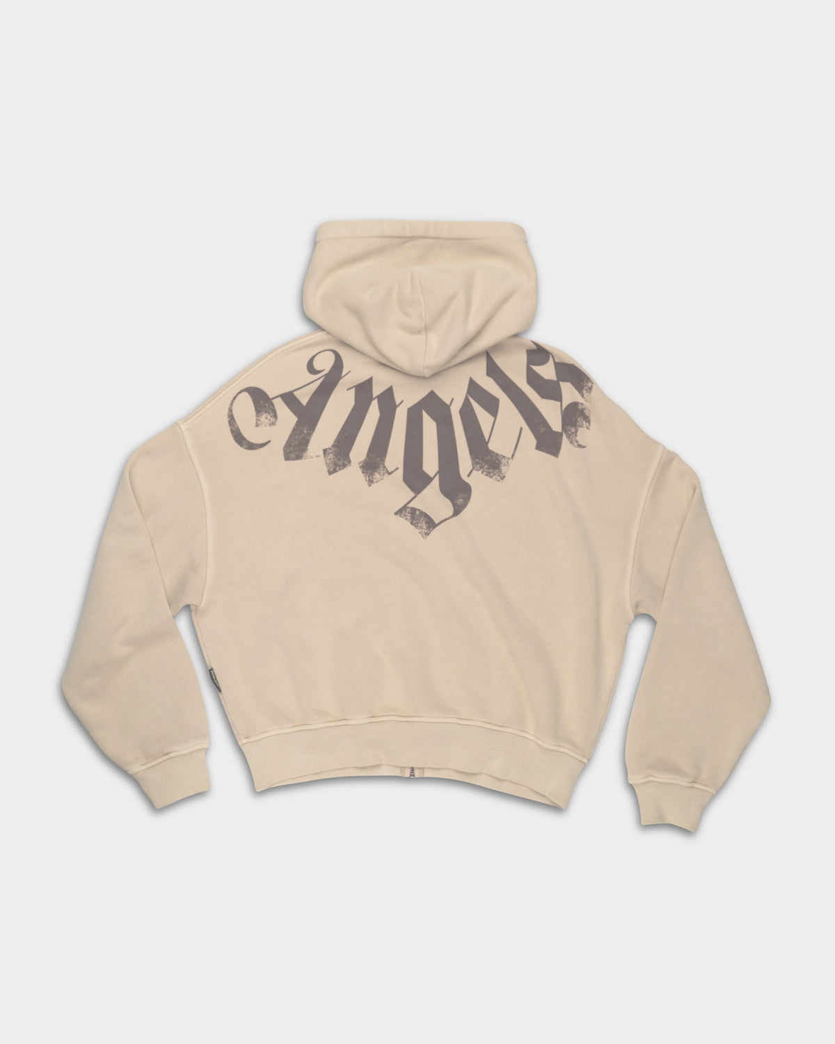 (Core) Palm Angels Men's Big Neck Logo Zip Loose Hoodie | PMBE02FS26FLE001-6160