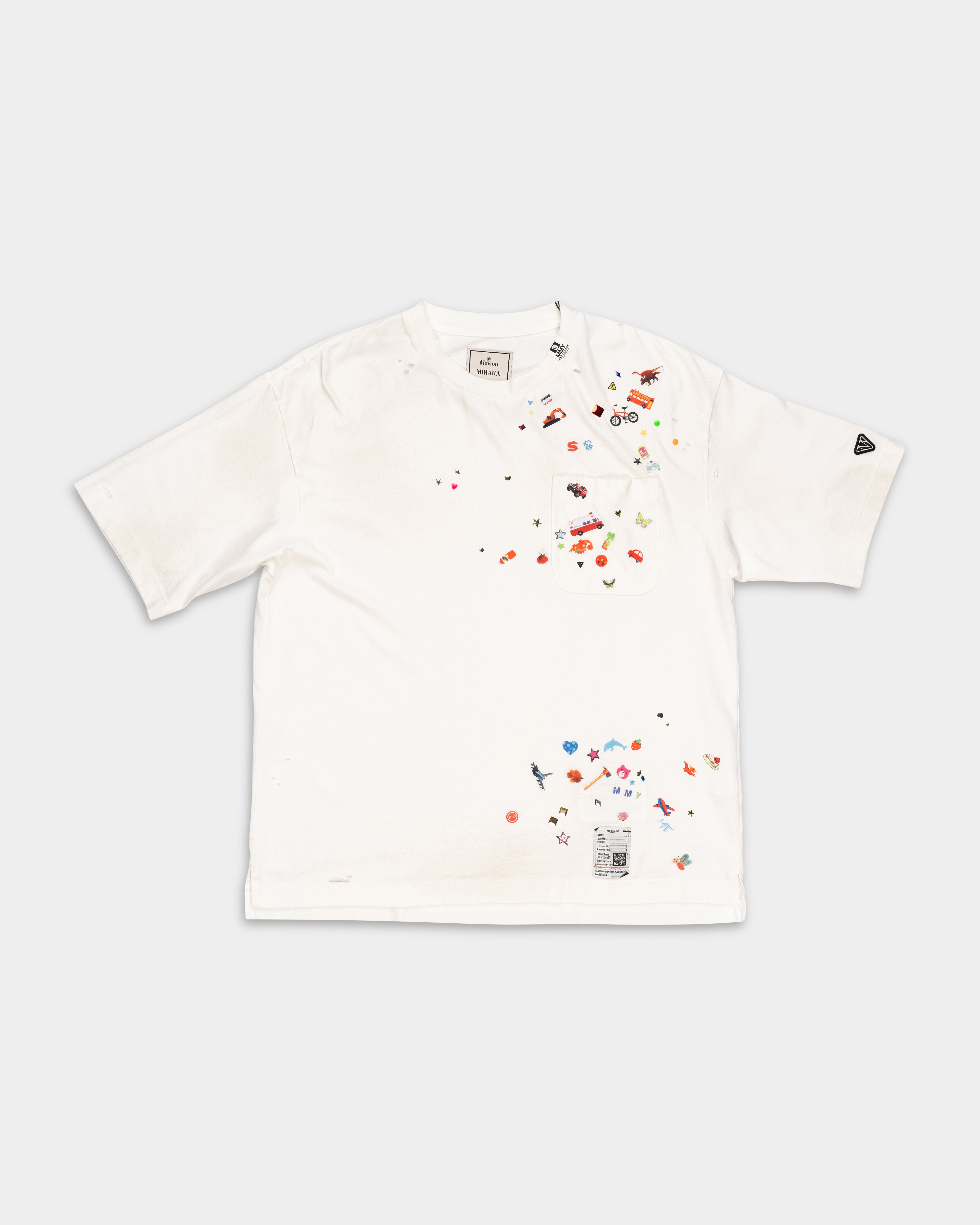 MMY Men's T Shirt | J16TS821-White