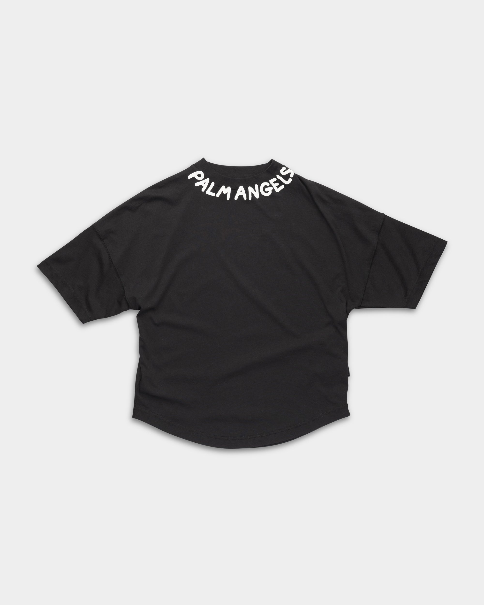 (Core) Palm Angels Ladies Neck Logo Over Tee | PWAA07CS26JER004-1003