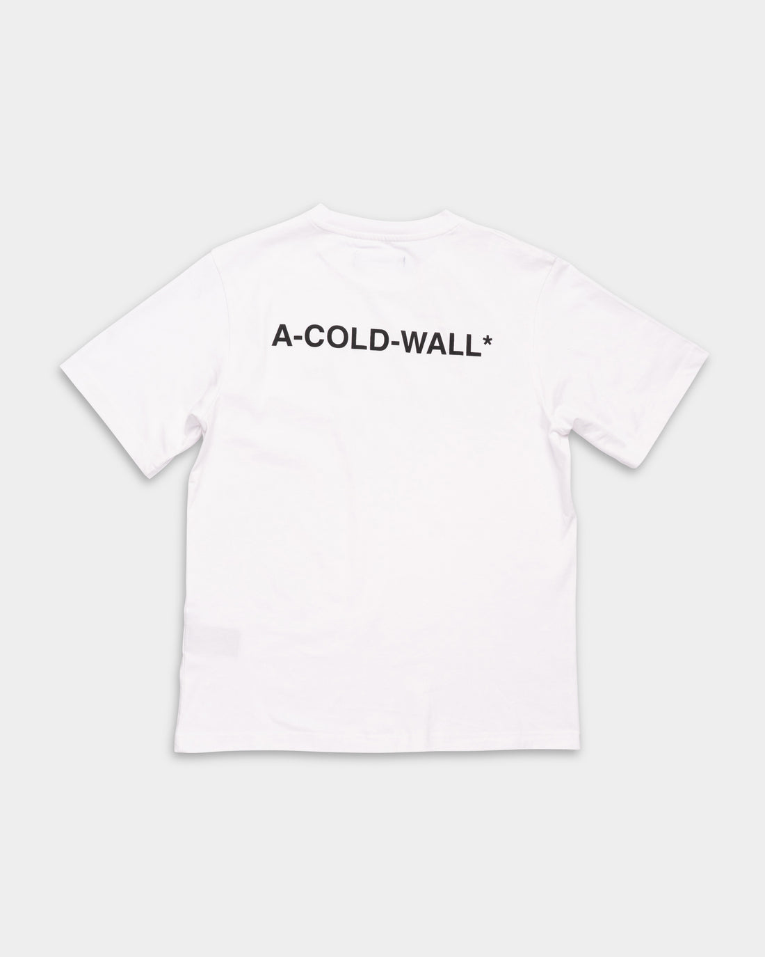 A Cold Wall Men's Follet Logo T Shirt | ACW100-1012- White