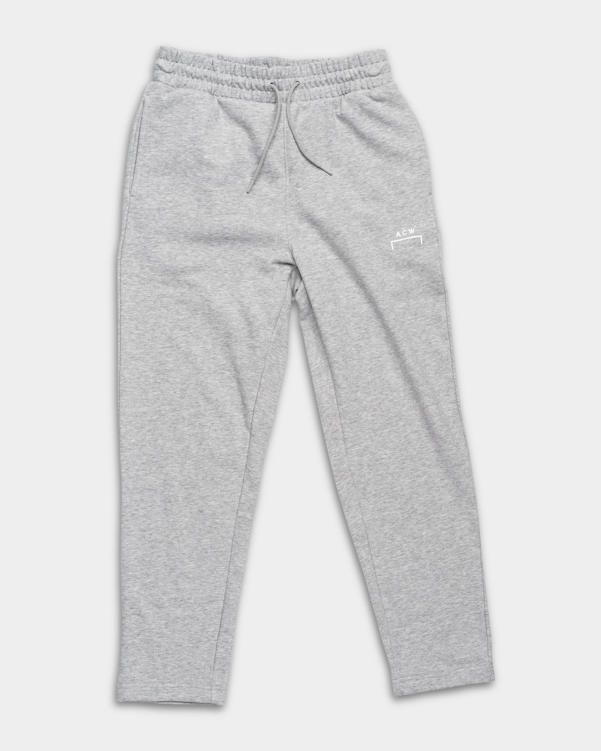 A Cold Wall Men's Woolmore Logo Jogger | ACW103-019-Grey Marl