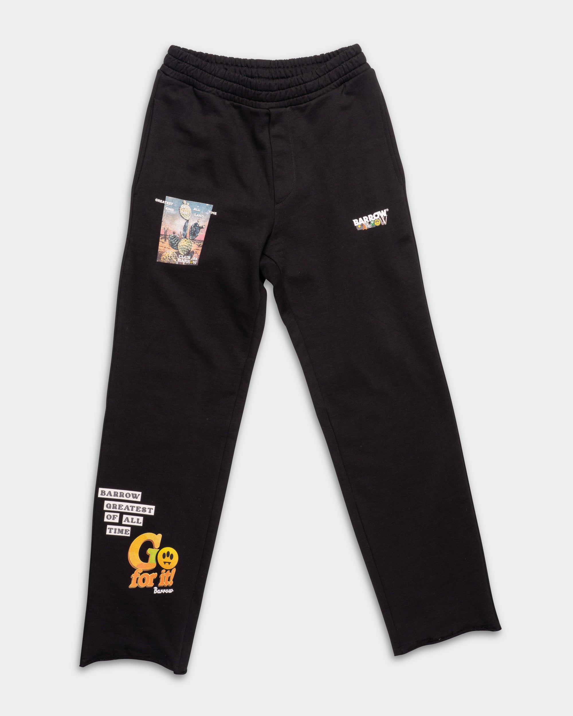 Barrow Men's Sweatpants | S6BWUAFP035-Black
