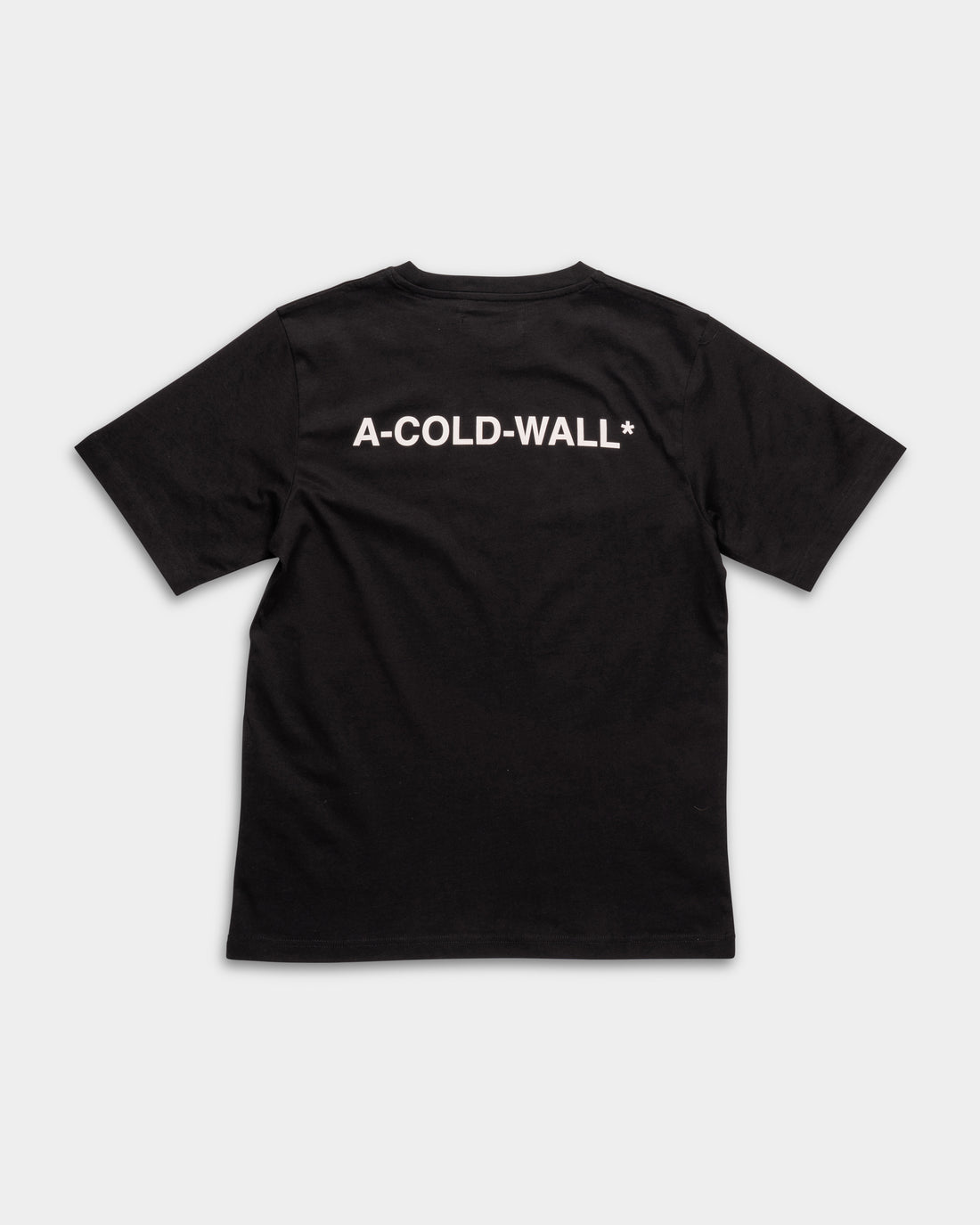 A Cold Wall Men's Follet Logo T Shirt | ACW100-1001- Black