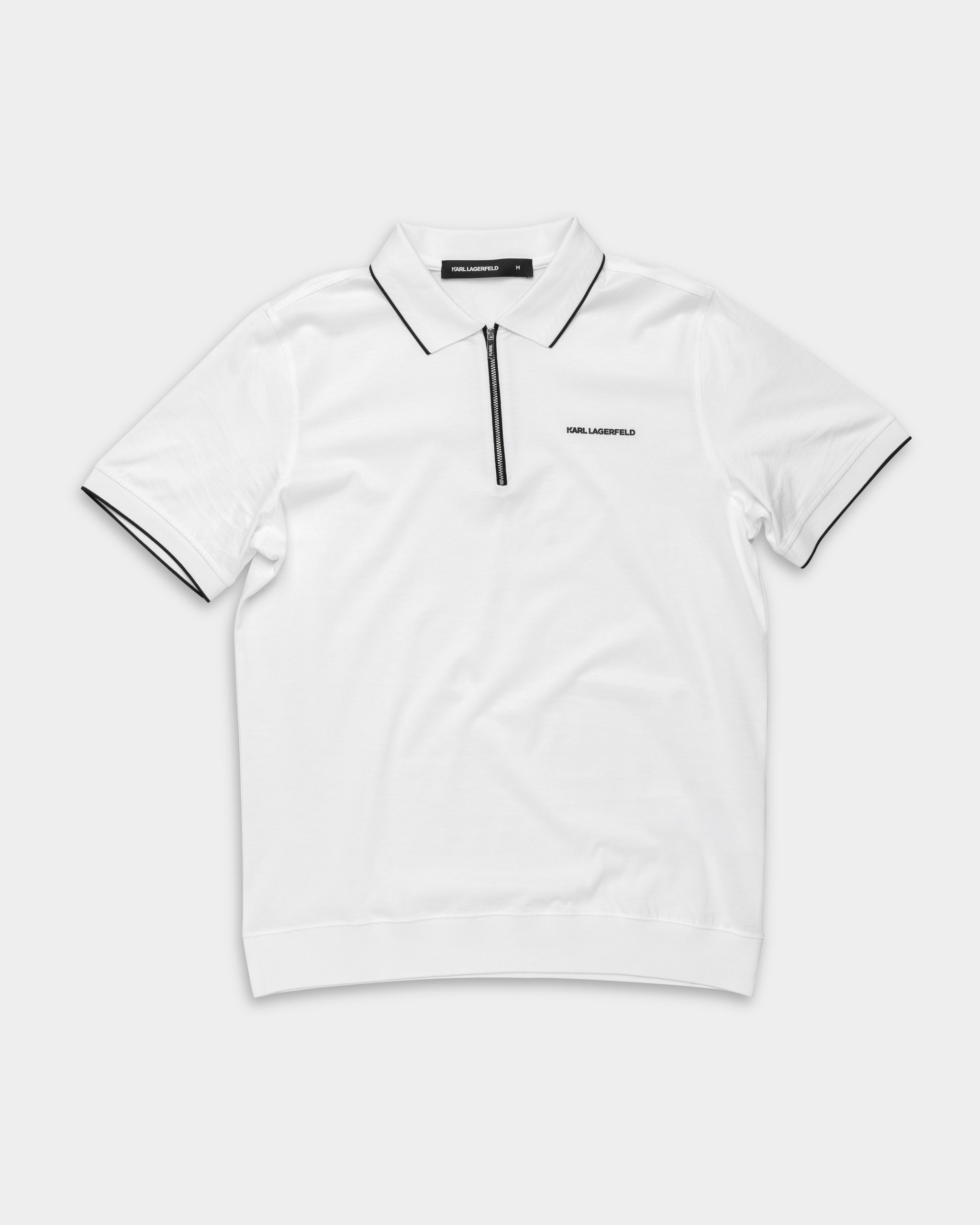Karl Lagerfeld Mens Polo White | 745003562200-10