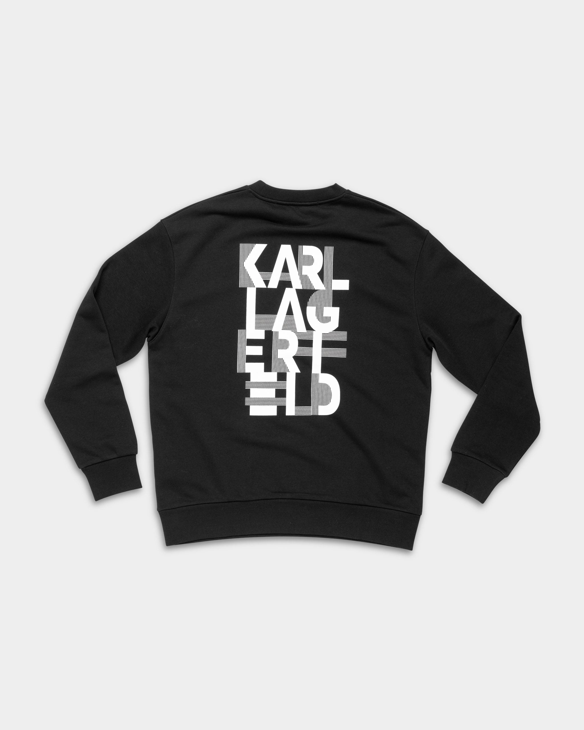 Karl Lagerfeld Mens Sweat Crewneck Black | 705100562900-990