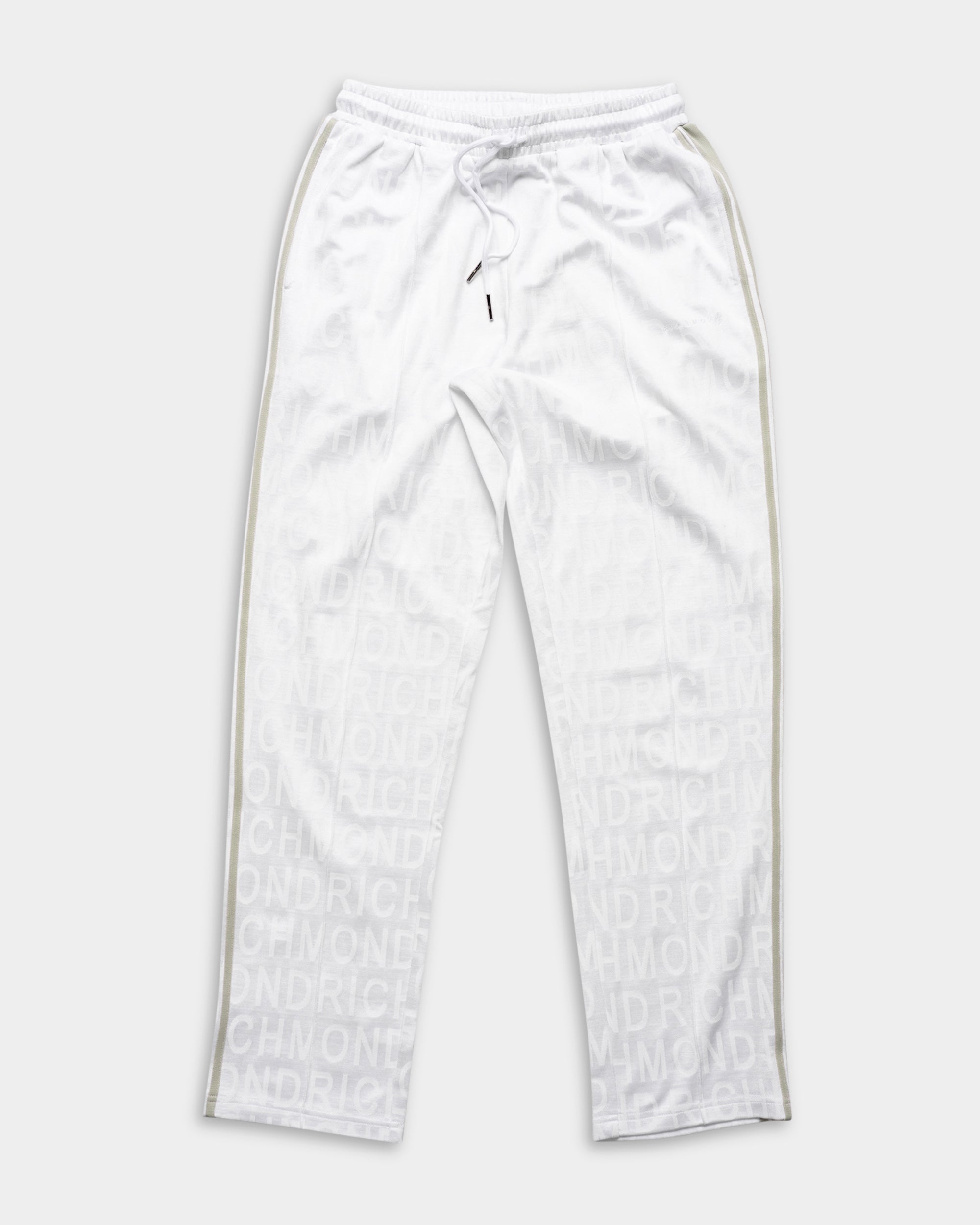 John Richmond Ladies Amello Fleece Pants | UWP26007PAHB-White