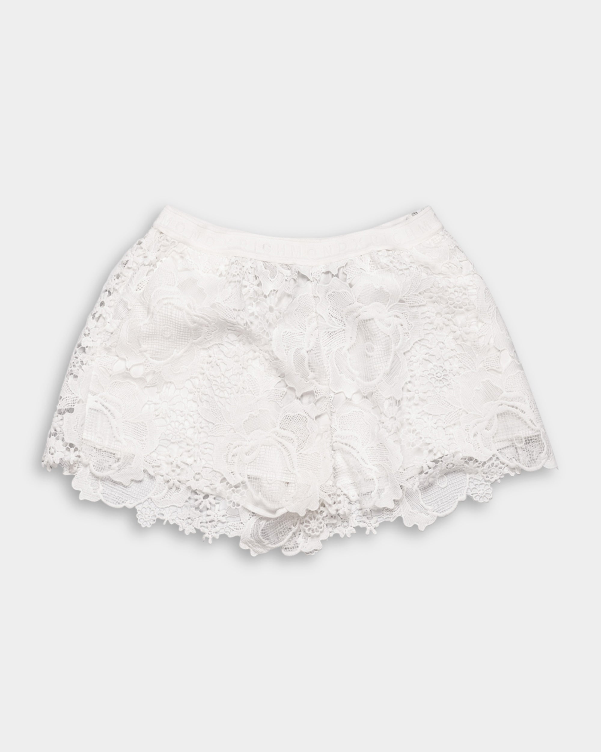 John Richmond Ladies Hatod Shorts | UWP26154SHJG-White
