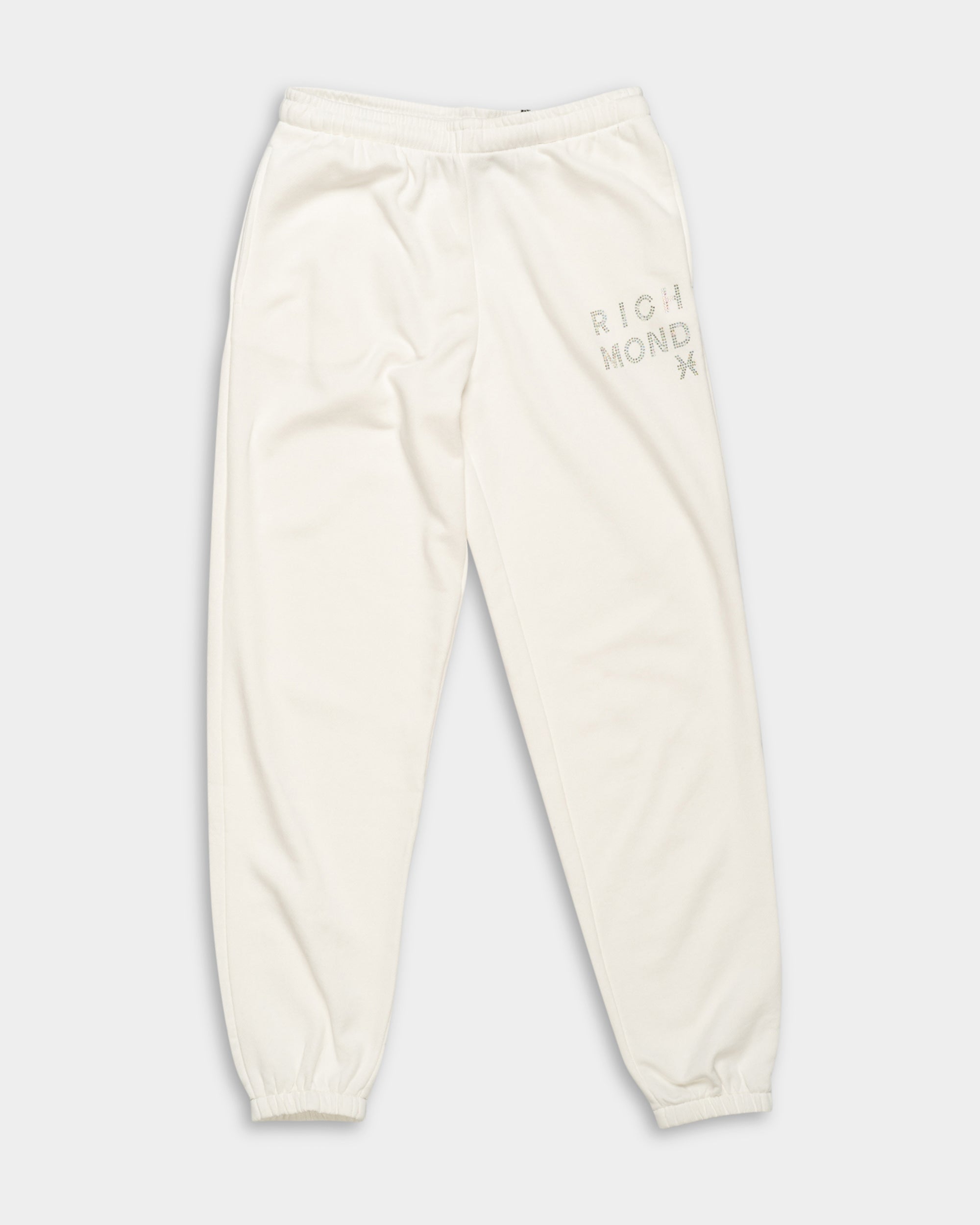 John Richmond Ladies Kabal Fleece Pants | UWP26028PAGKF-Off White