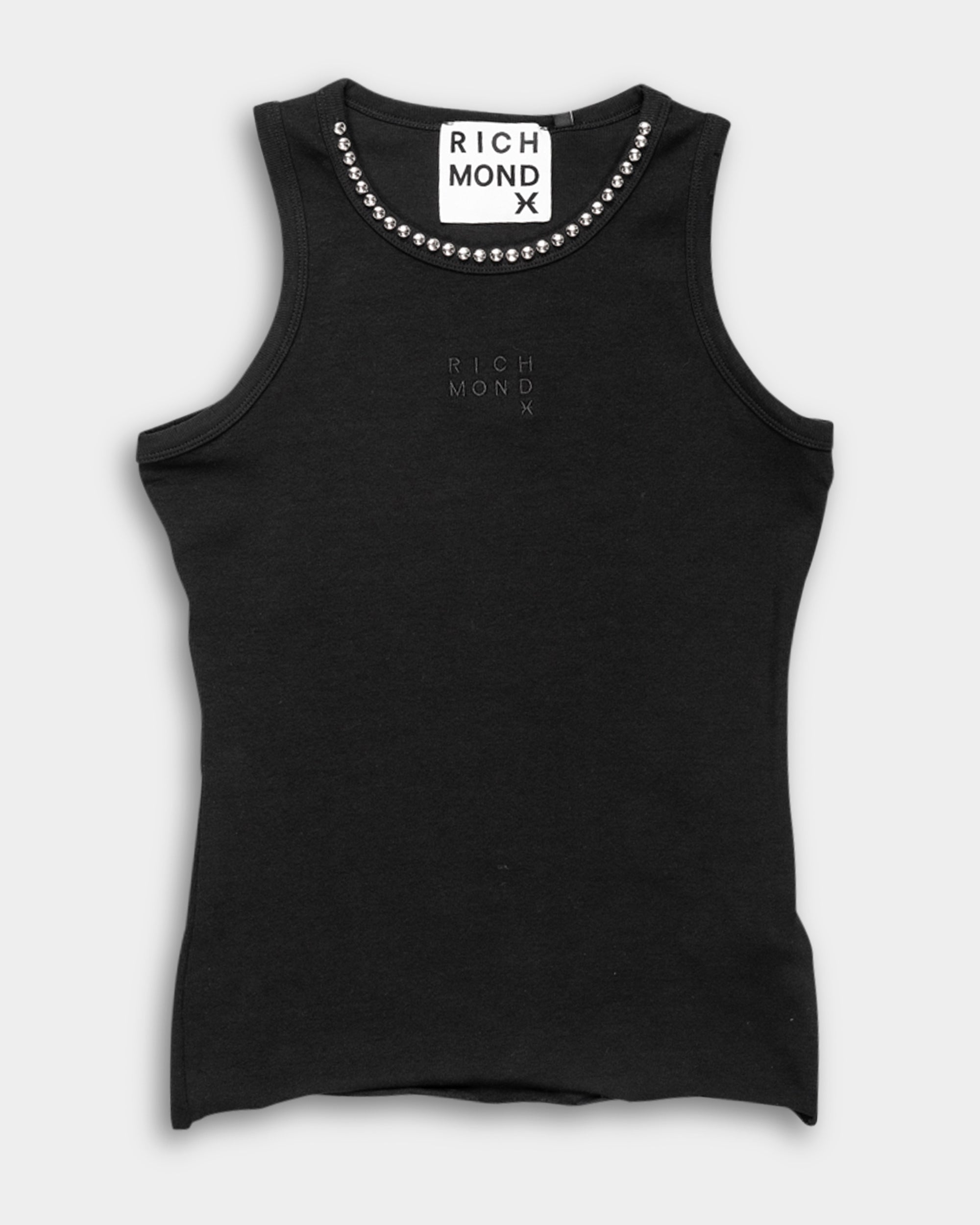 John Richmond Ladies Dario Singlet | UWP26095CNT9-Black