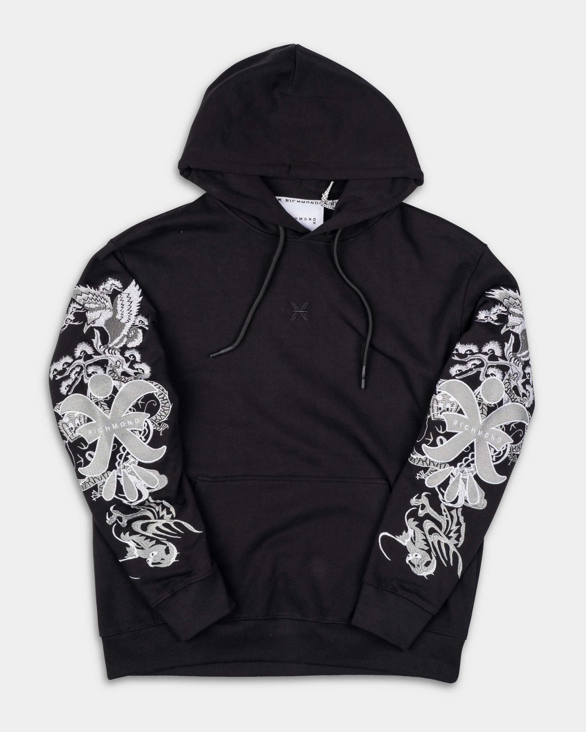 John Richmond X Men's Weiga Sweatshirt | UMP25110FEP8 Black