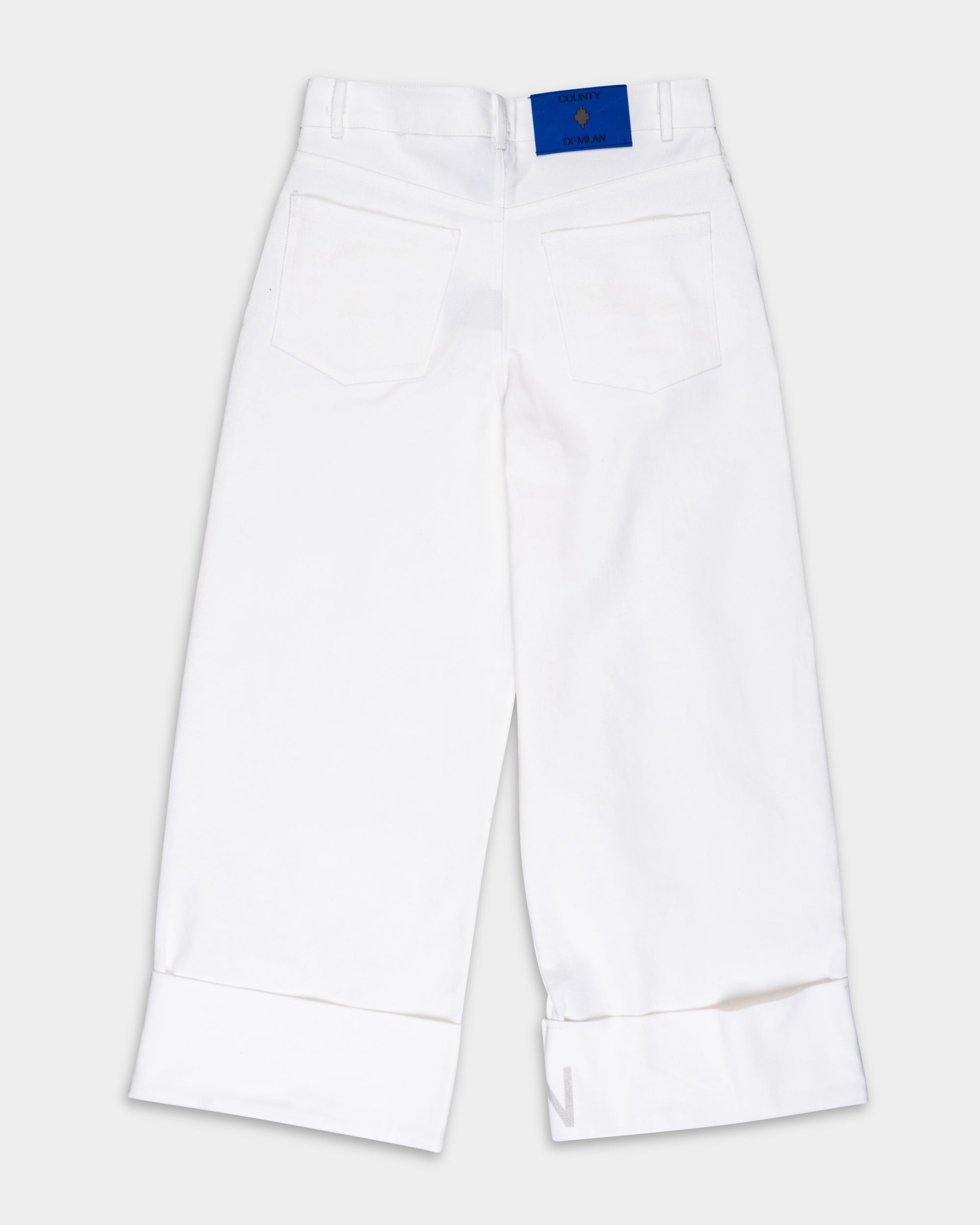 County of Milan Ladies Pants | 26ECM30153-White