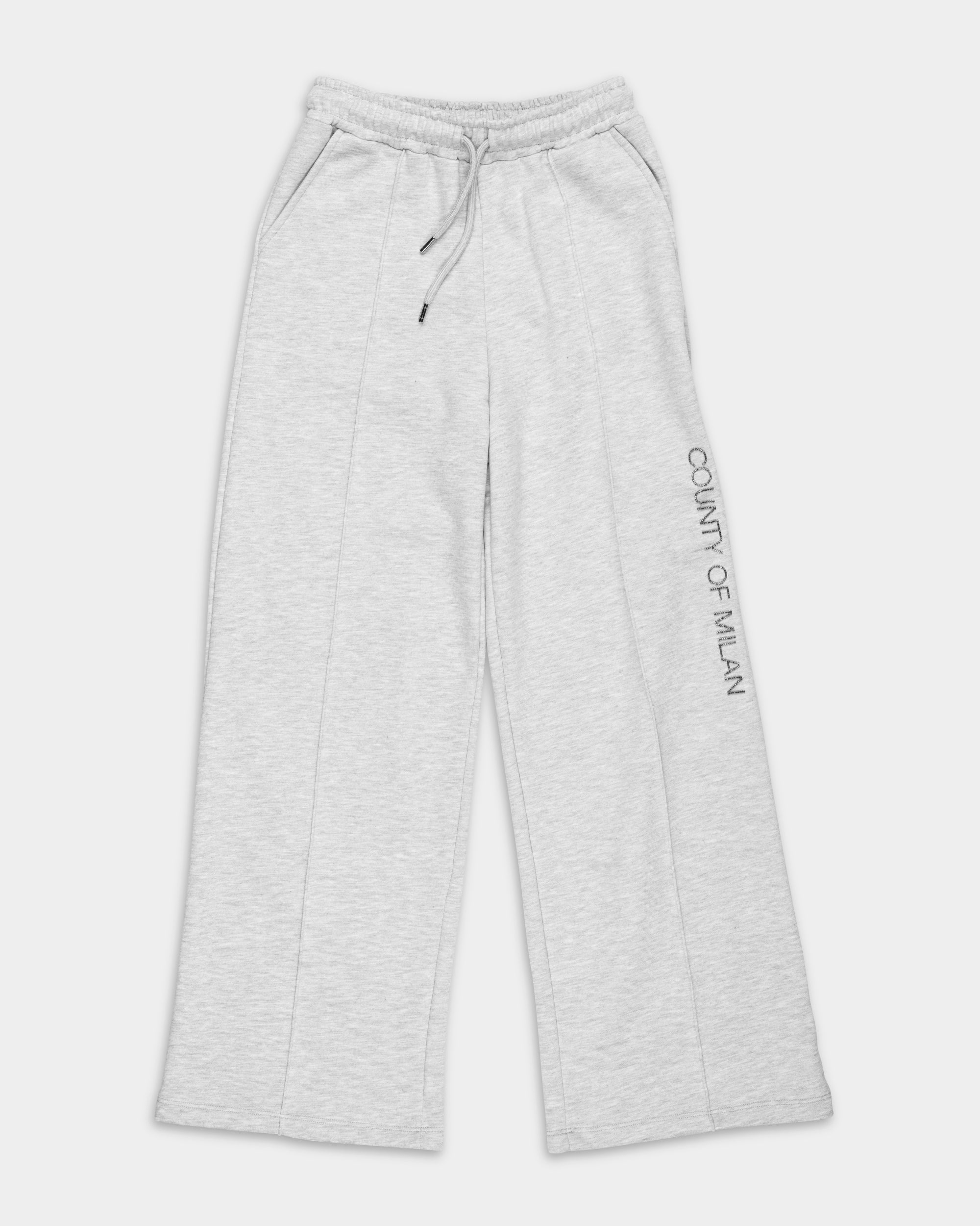County of Milan Ladies Palazzo Pants | 26ECM30129-Grey