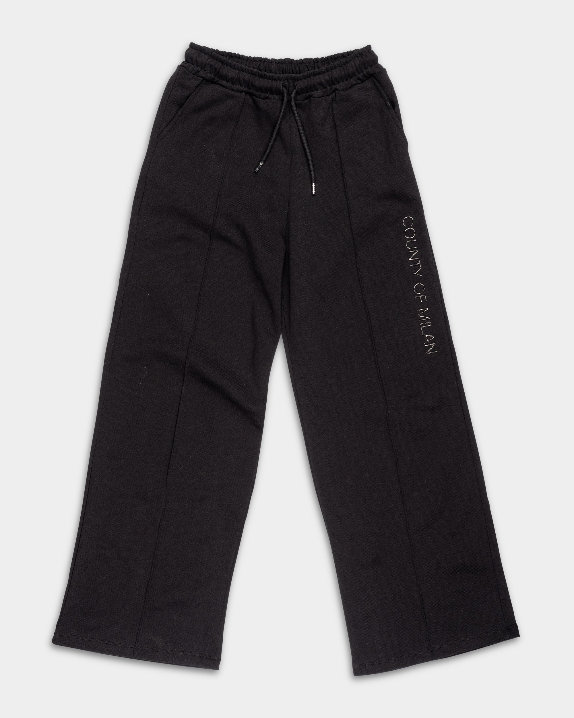 County of Milan Ladies Palazzo Pants | 26ECM30129-Black