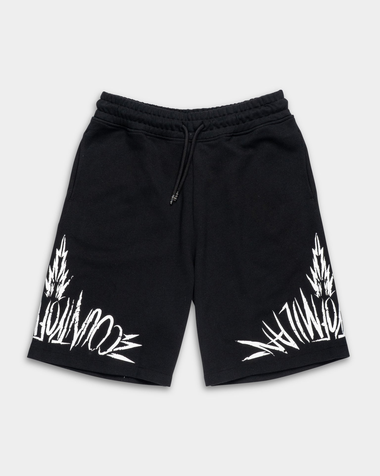 County of Milan Men's Sweatshorts Black | S6CMMABE005-110