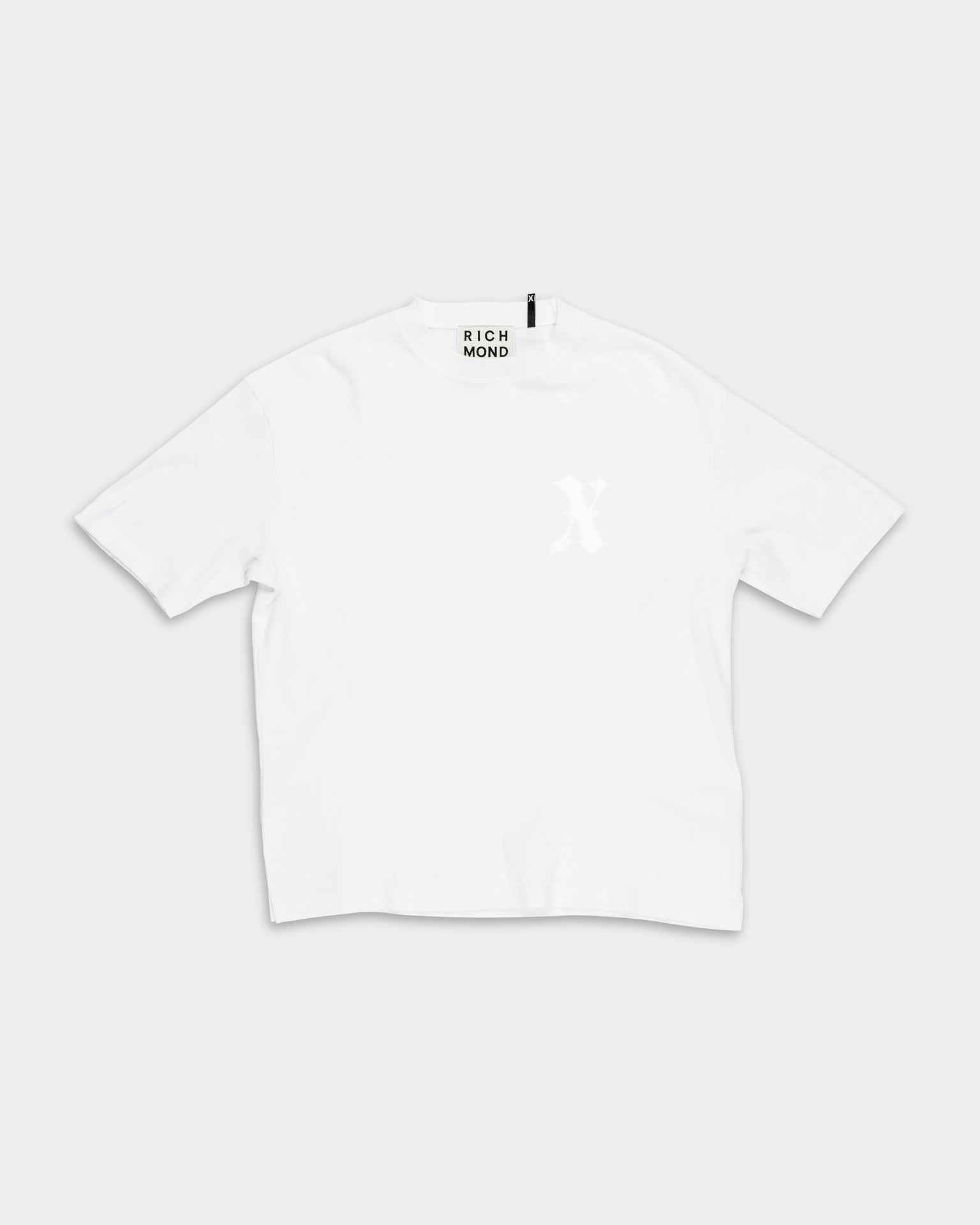 John Richmond Men's Vetala Over T Shirt | UMP26174TSAYT-Off White