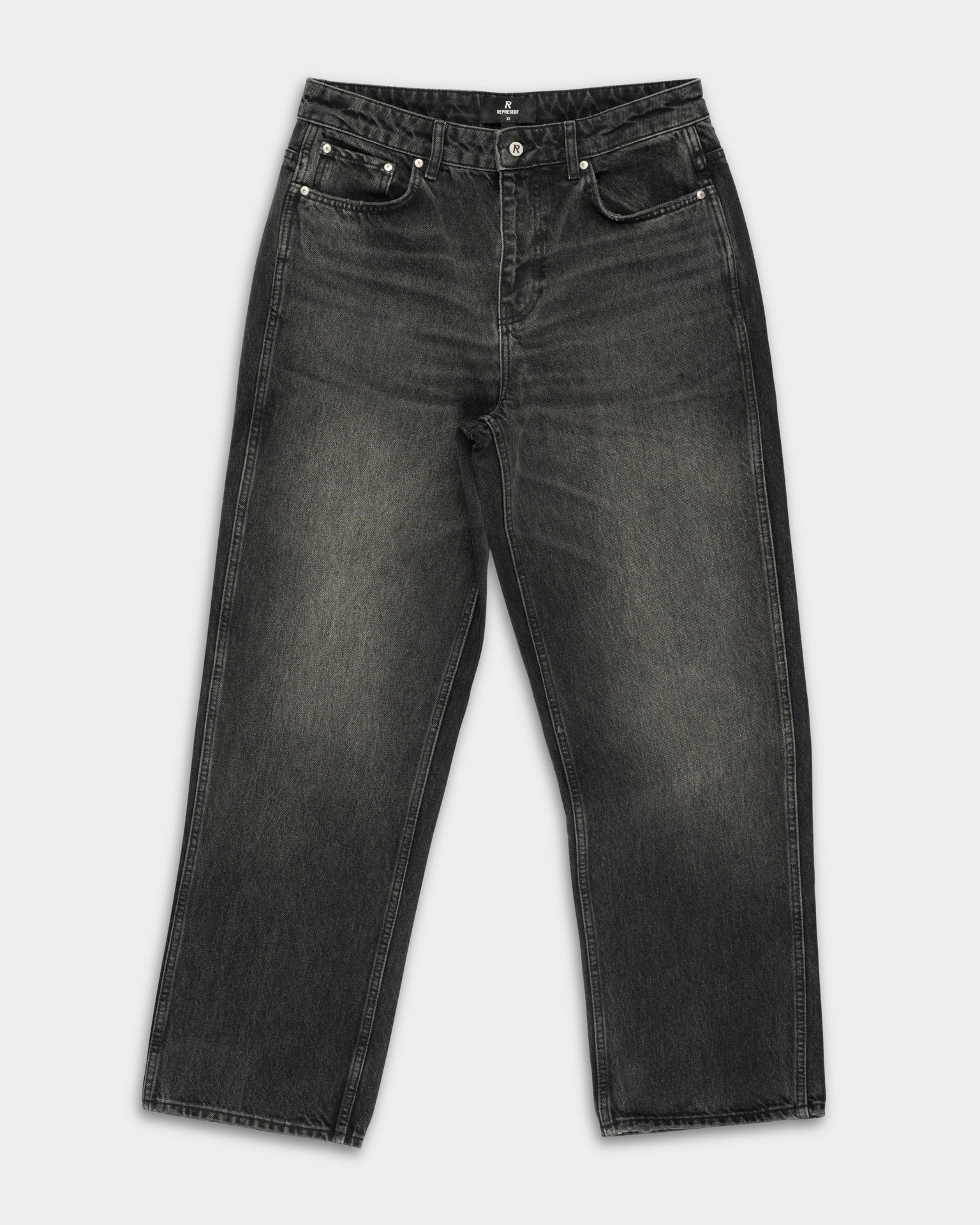 Represent Men's R3 Baggy Denim | MLM100333-03-Aged Black