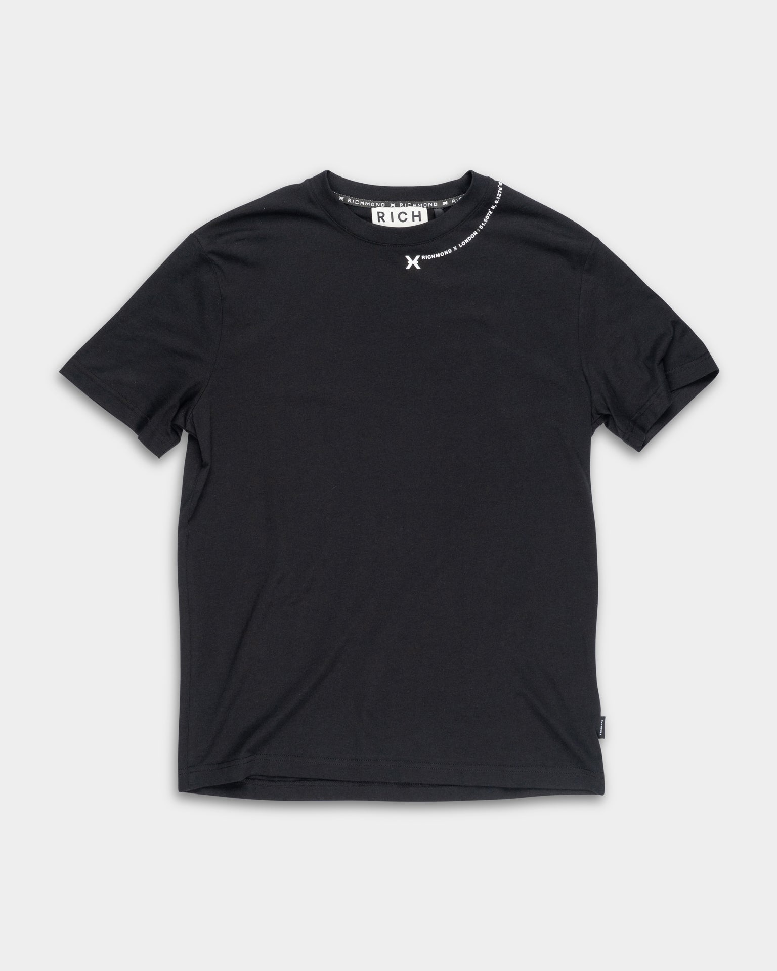 John Richmond Men's Fyami T Shirt | UMP26038TSRSC-Black