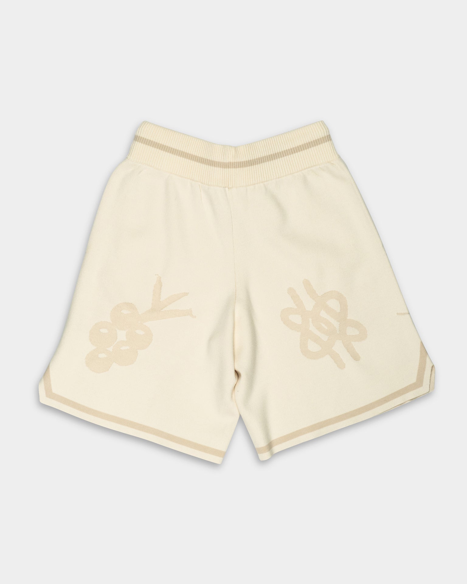Filling Pieces Men's Knit Shorts Breaking Bread Antique White | 412672500303-214