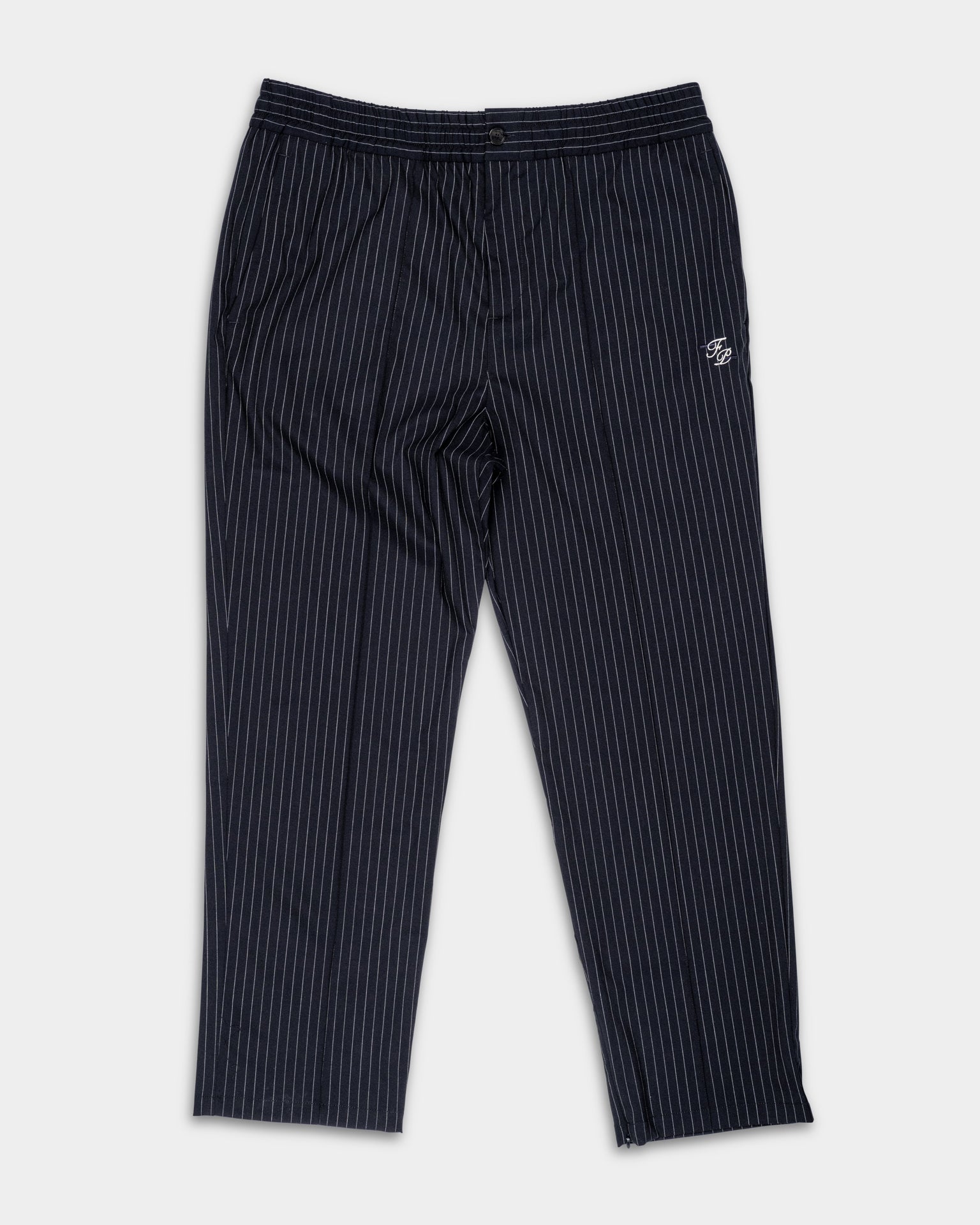 Filling Pieces Men's Coach Pants Pinstripe Maritime Blue | 412650500297-295