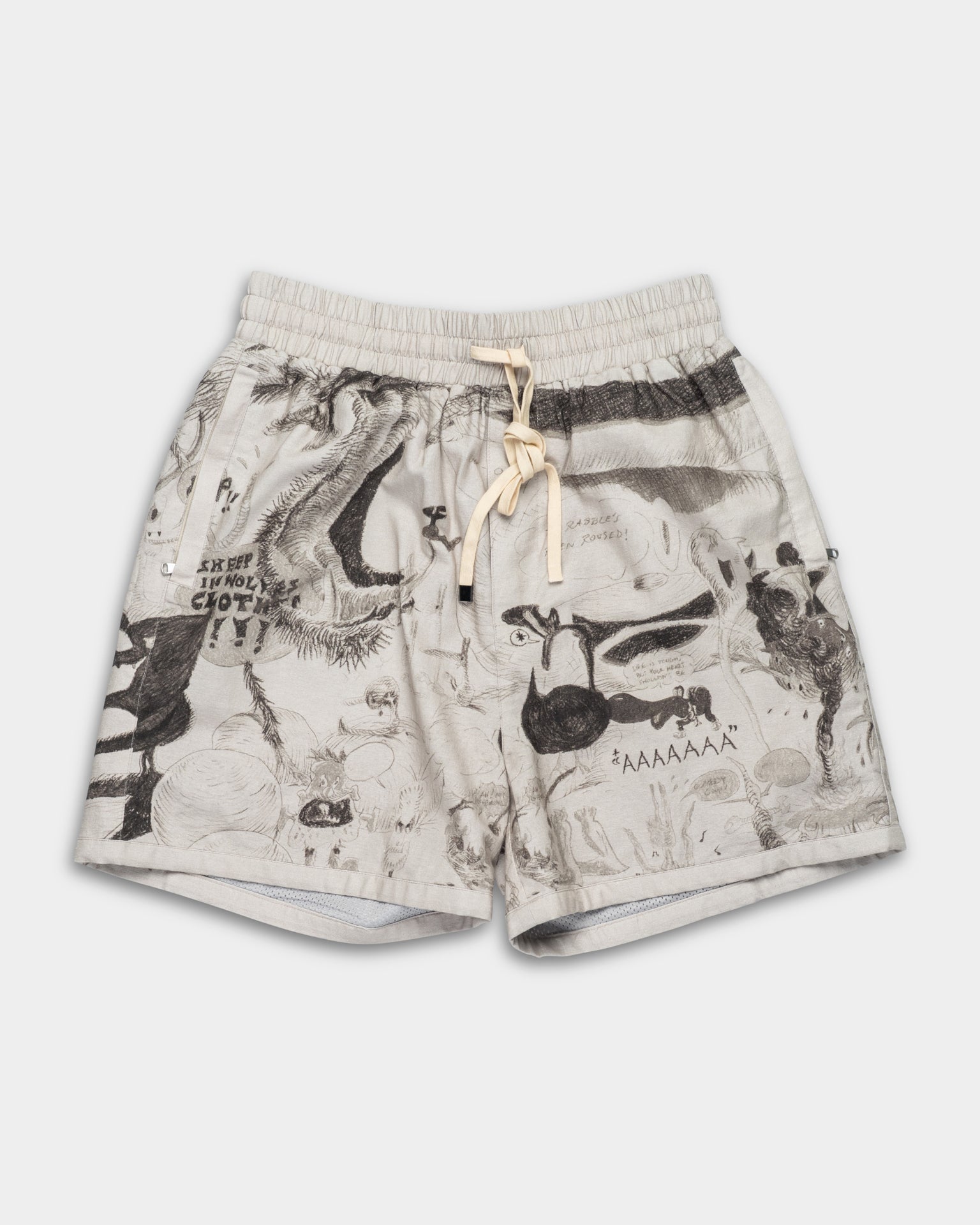 Dom Rebel Men's Megalo Shorts | Beige