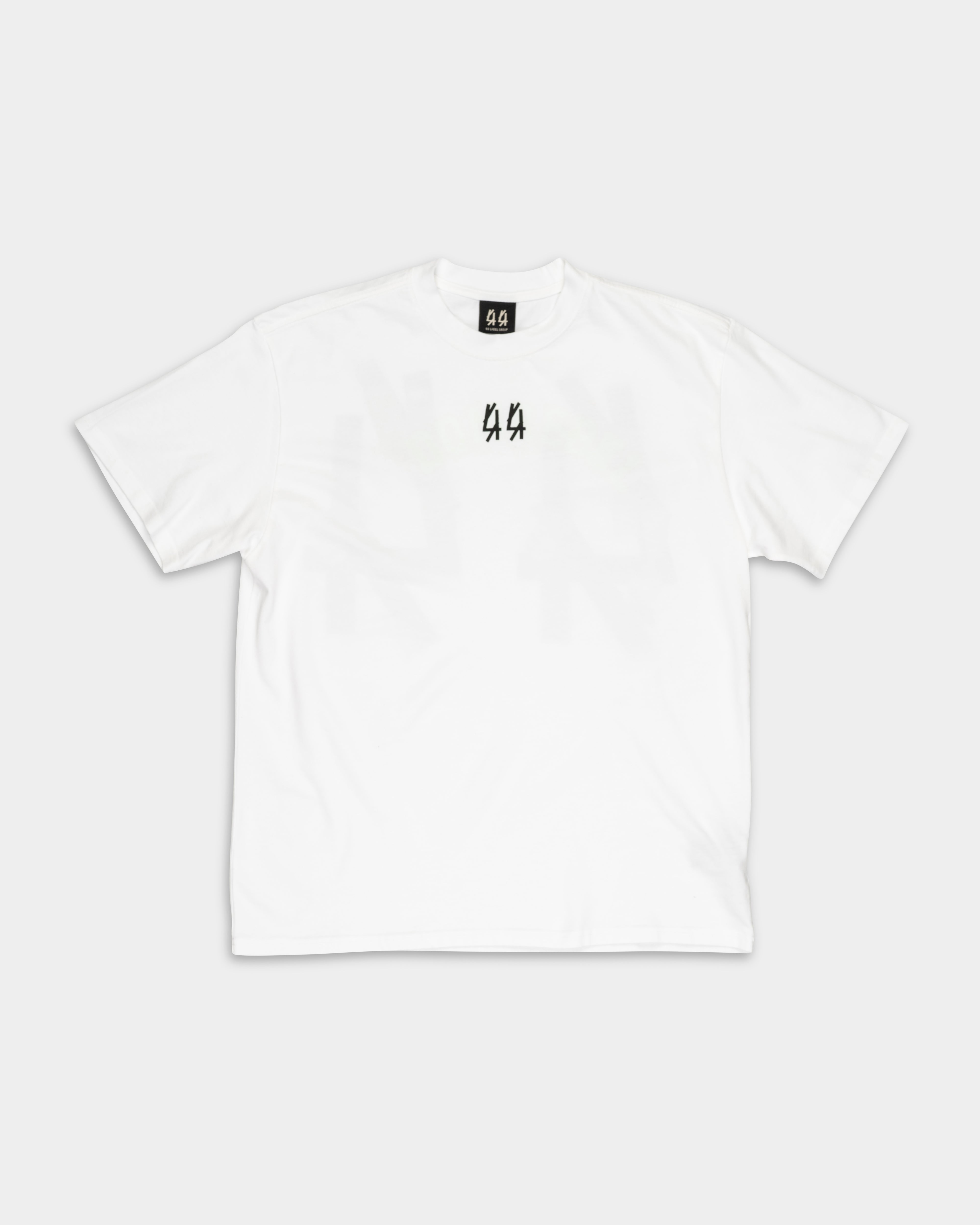 44 Label Group Men's Jersey Tee Optical White/Tape Gaffa Green | FA706-P764