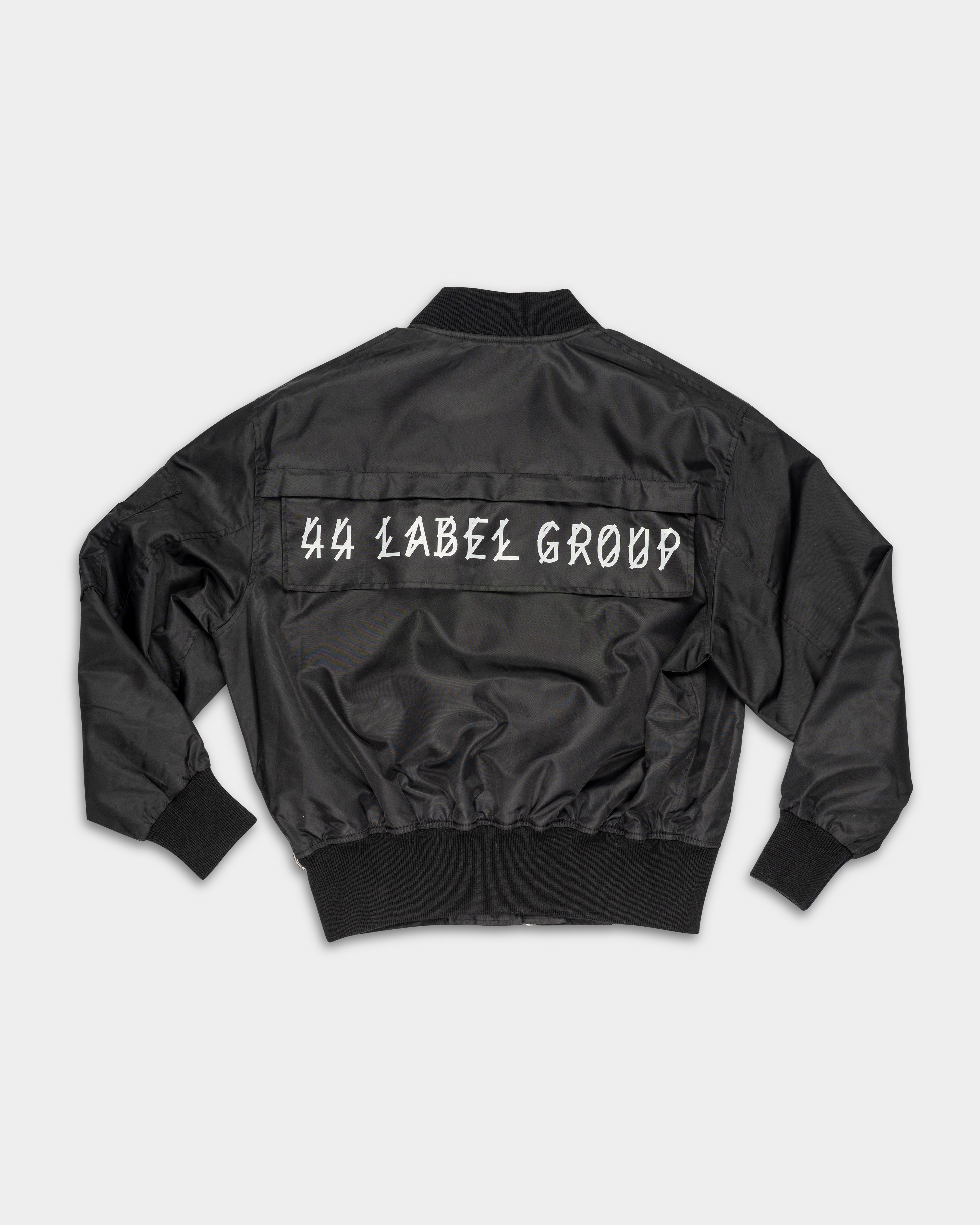 44 Label Group Men's Outer Bomber Black | FA487-099