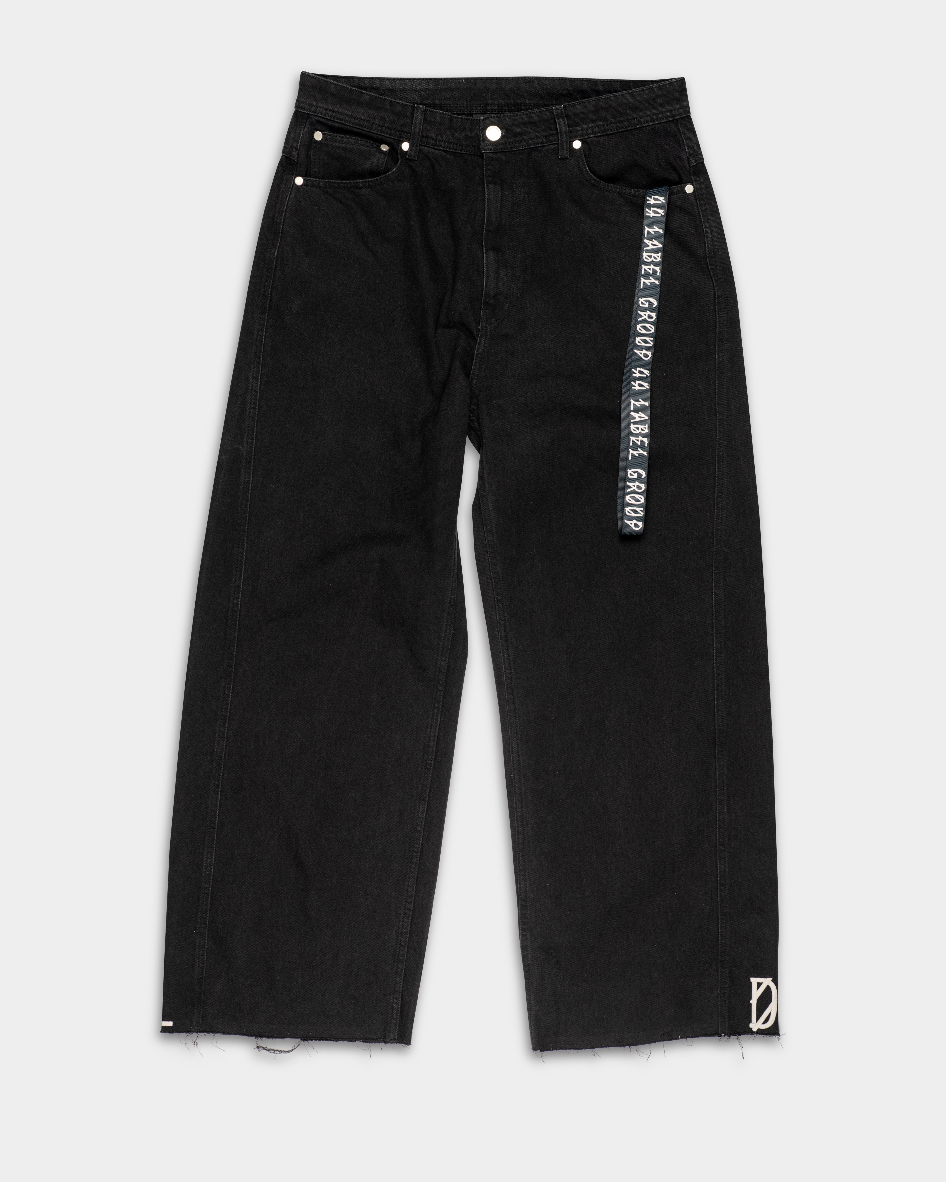 44 Label Group Men's Pappas Pant Black Denim | FA5777-P752