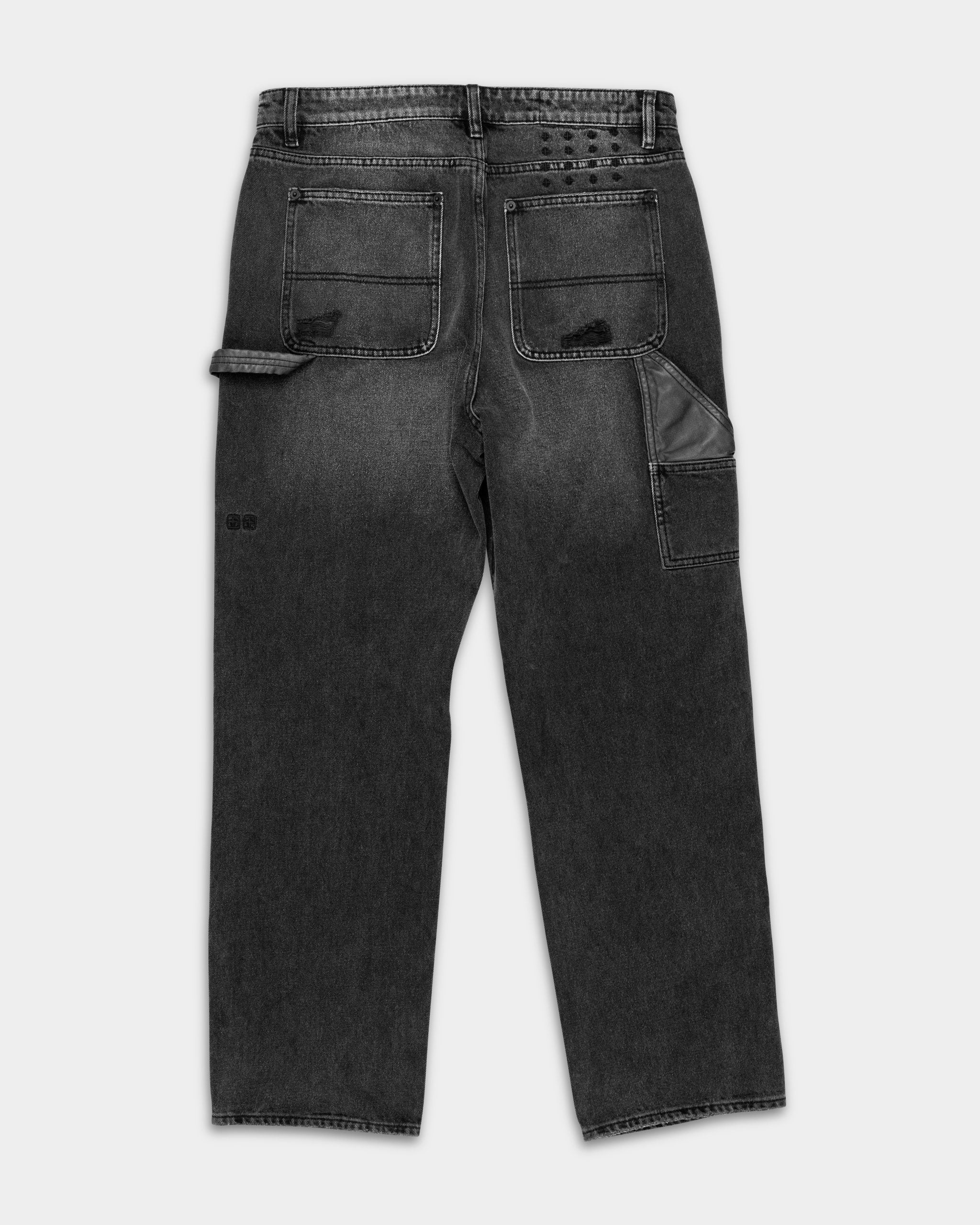 Ksubi Men's Woven Operator Pant Torqued Black MSP25PA006 BLK