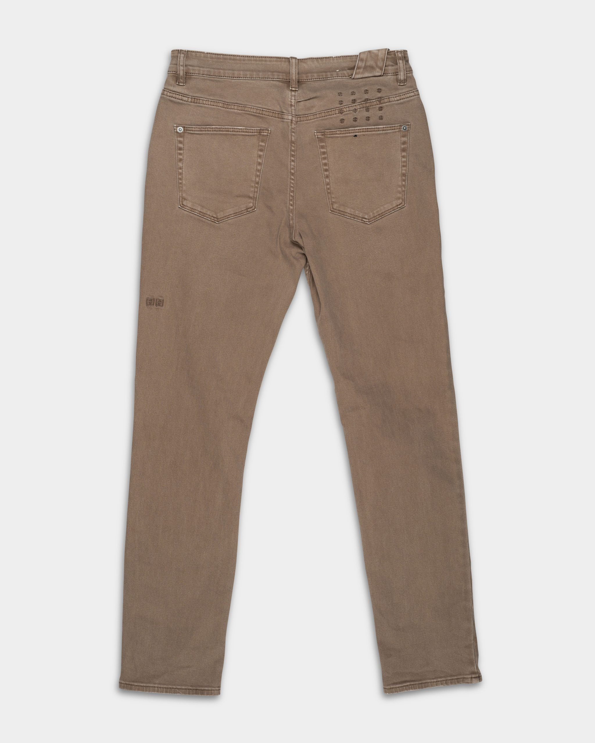 Ksubi Men's Woven Chitch Denim MPF25DJ013 BRW