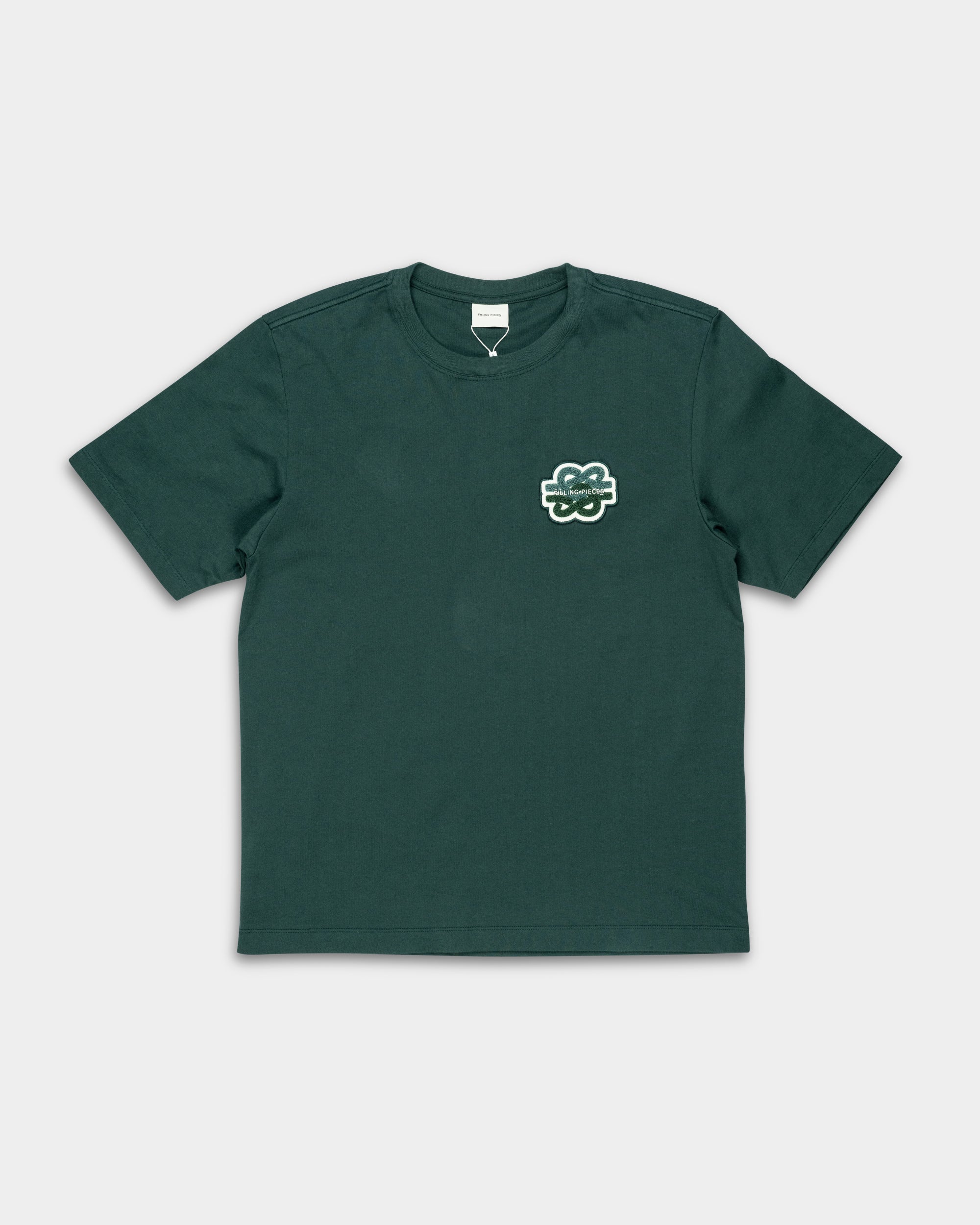 Filling Pieces Men's Gowtu Tonal T Shirt Pine | 422520500167-199