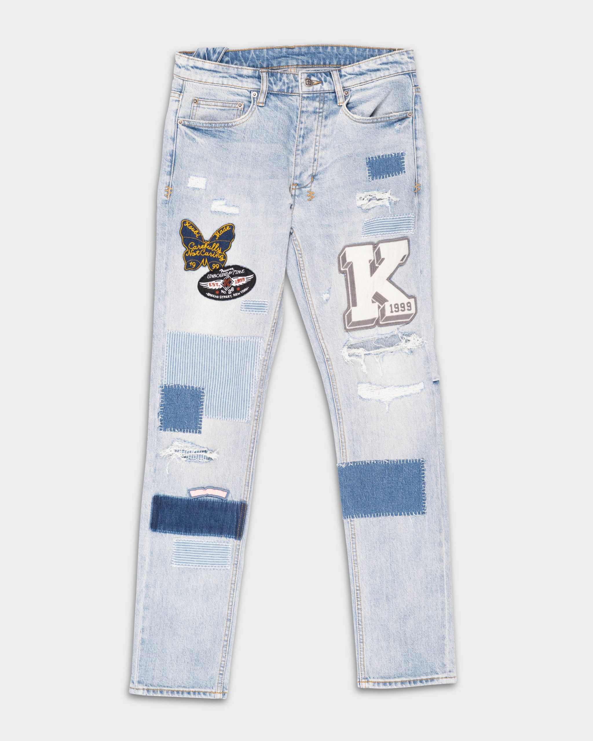 Ksubi Men's Woven Chitch Manhattan Repair | MFA25DJ010-DNM