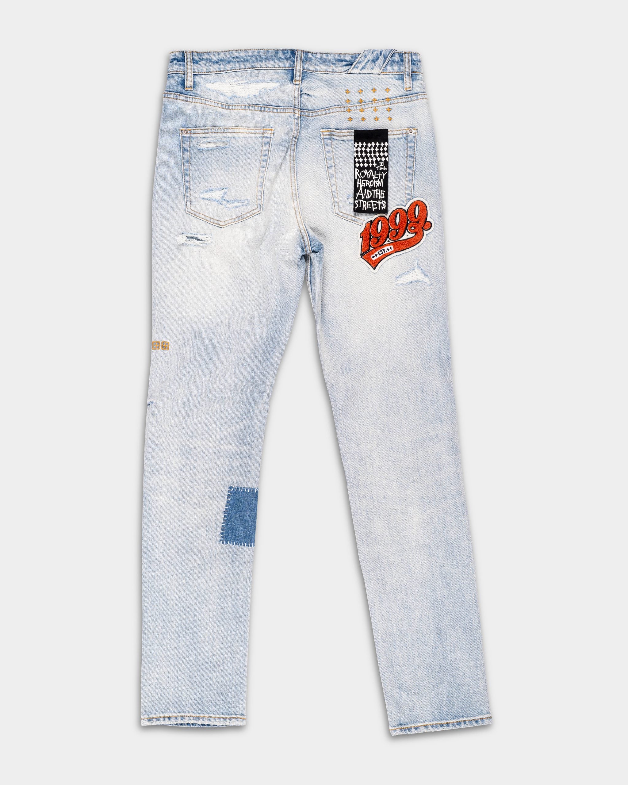Ksubi Men's Woven Chitch Manhattan Repair | MFA25DJ010-DNM