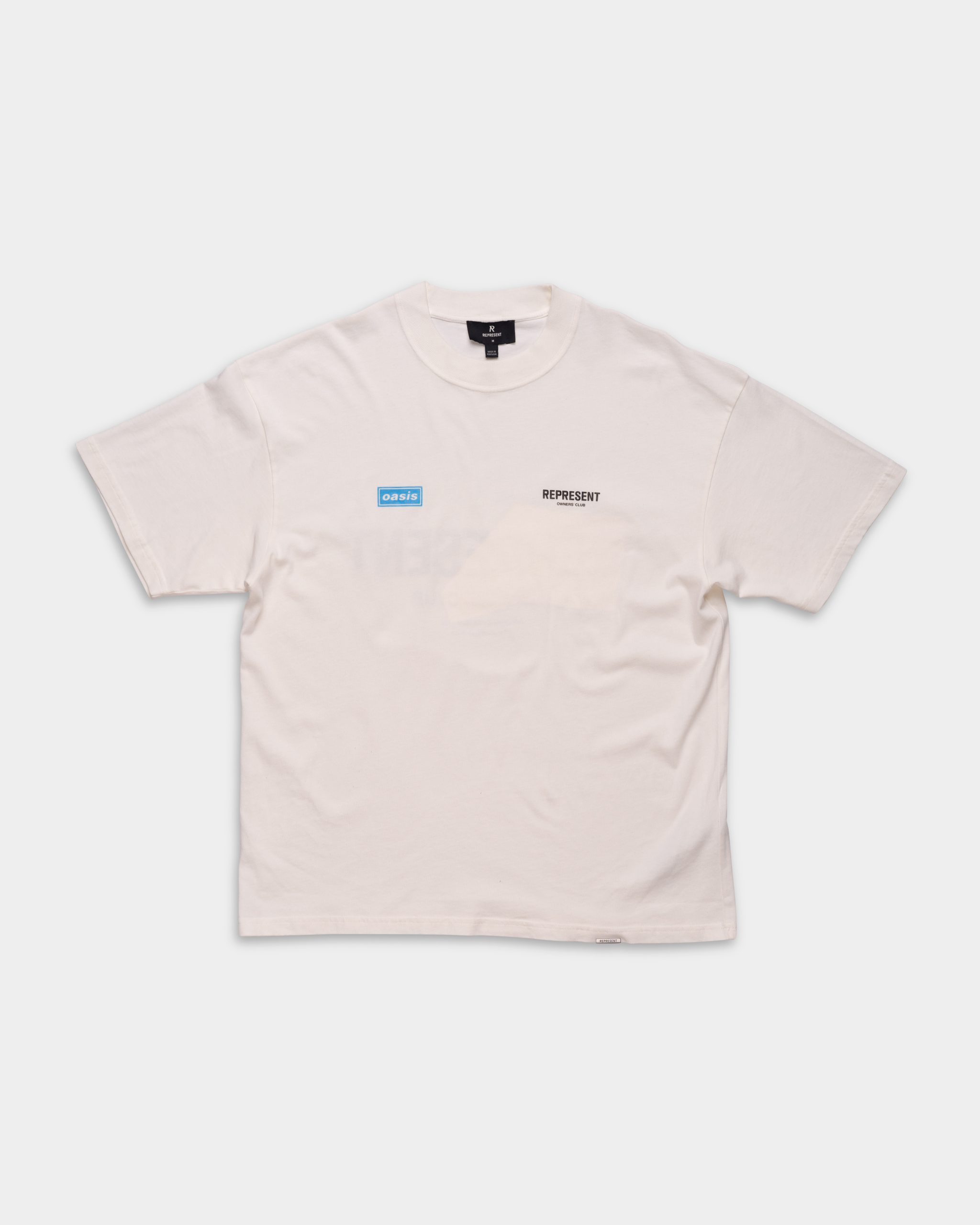 Represent Men's Oasis Owners Club T Shirt | OCM100009-72-Flat White