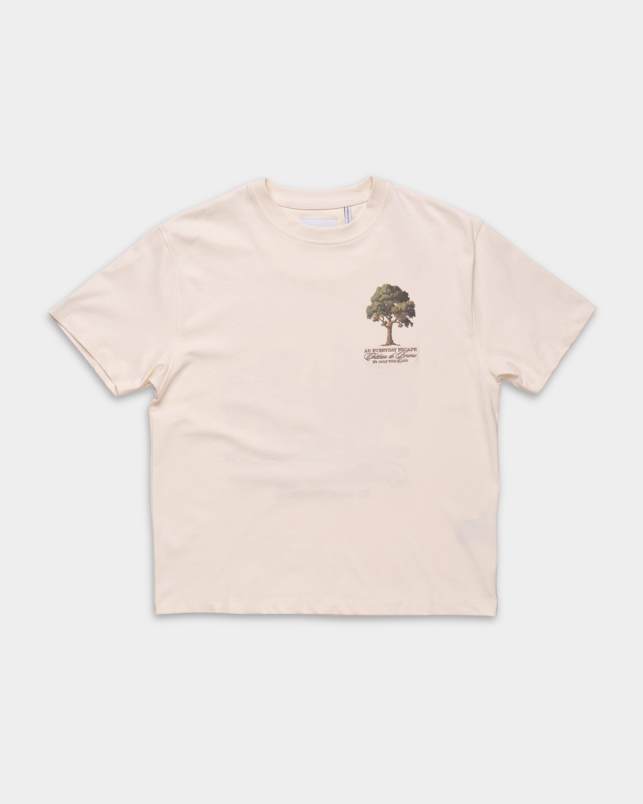 Only The Blind Chateau De Brume T Shirt Beige | OTB-T1594